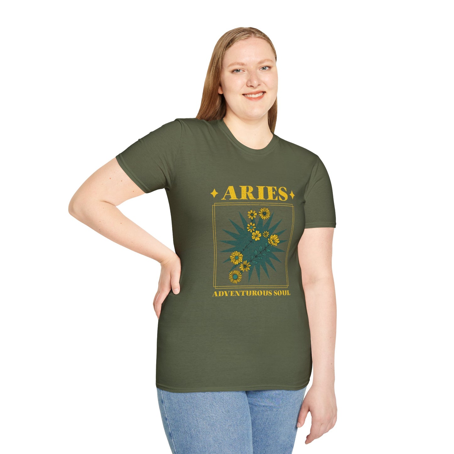 T-Shirt "Aries: Adventurous Soul" - Women