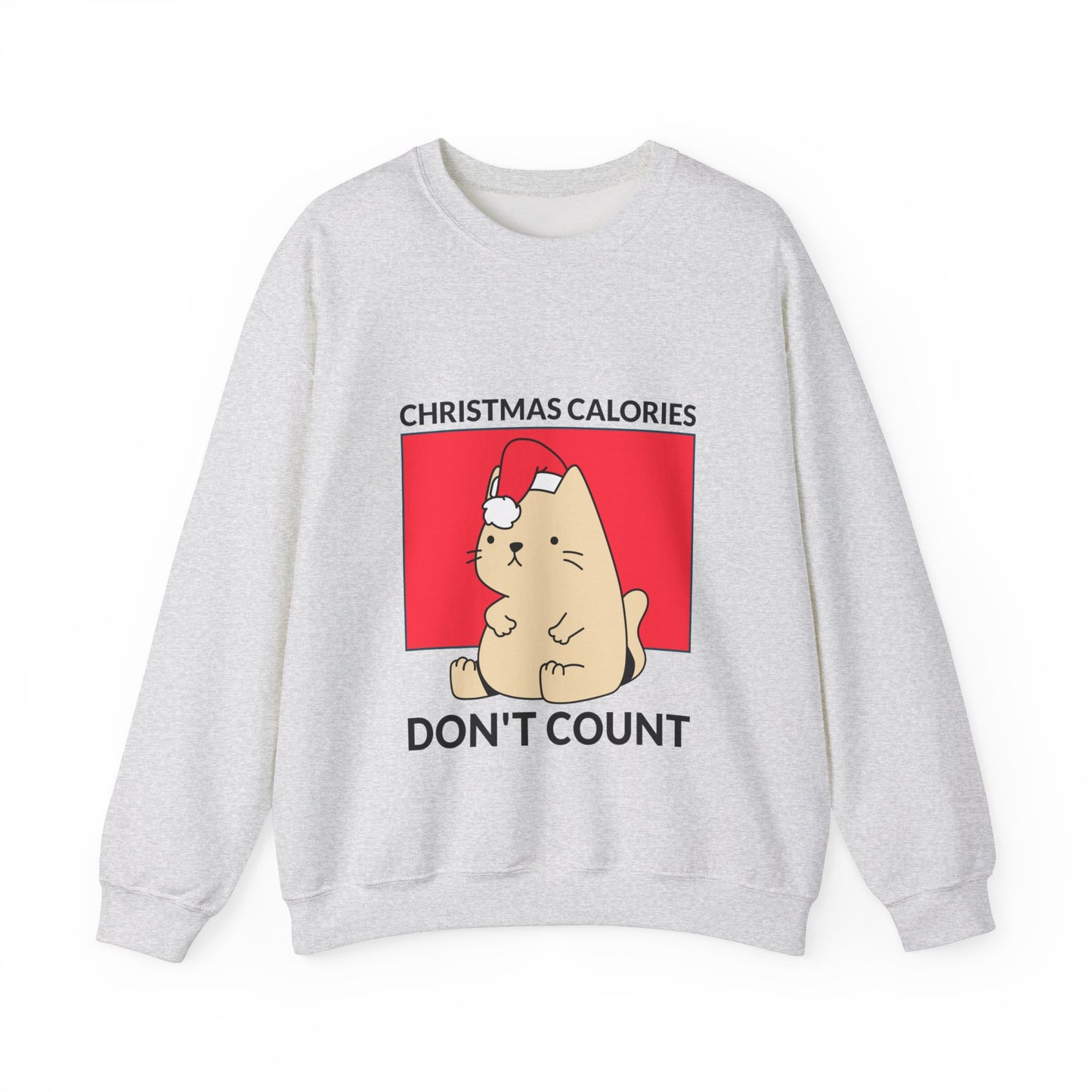 Sweatshirt "Christmas Calories Don't Count" - Man