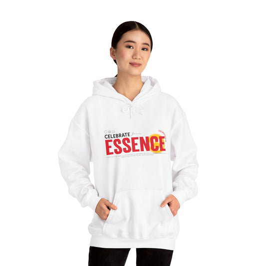 Sweatshirt con capucha "Celebrate your Essence" - Woman