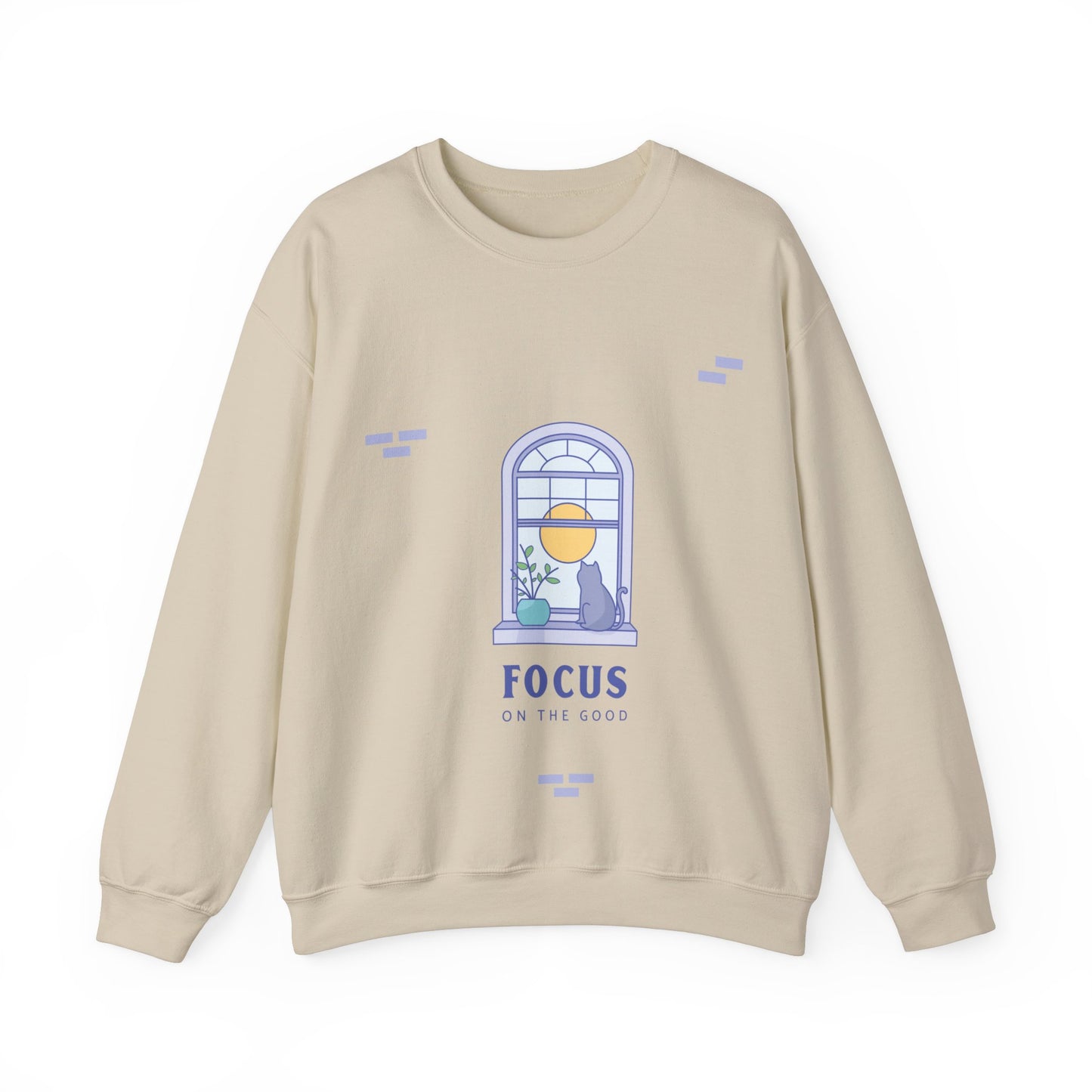 Sweatshirt "Foco no Bem" - Mulher