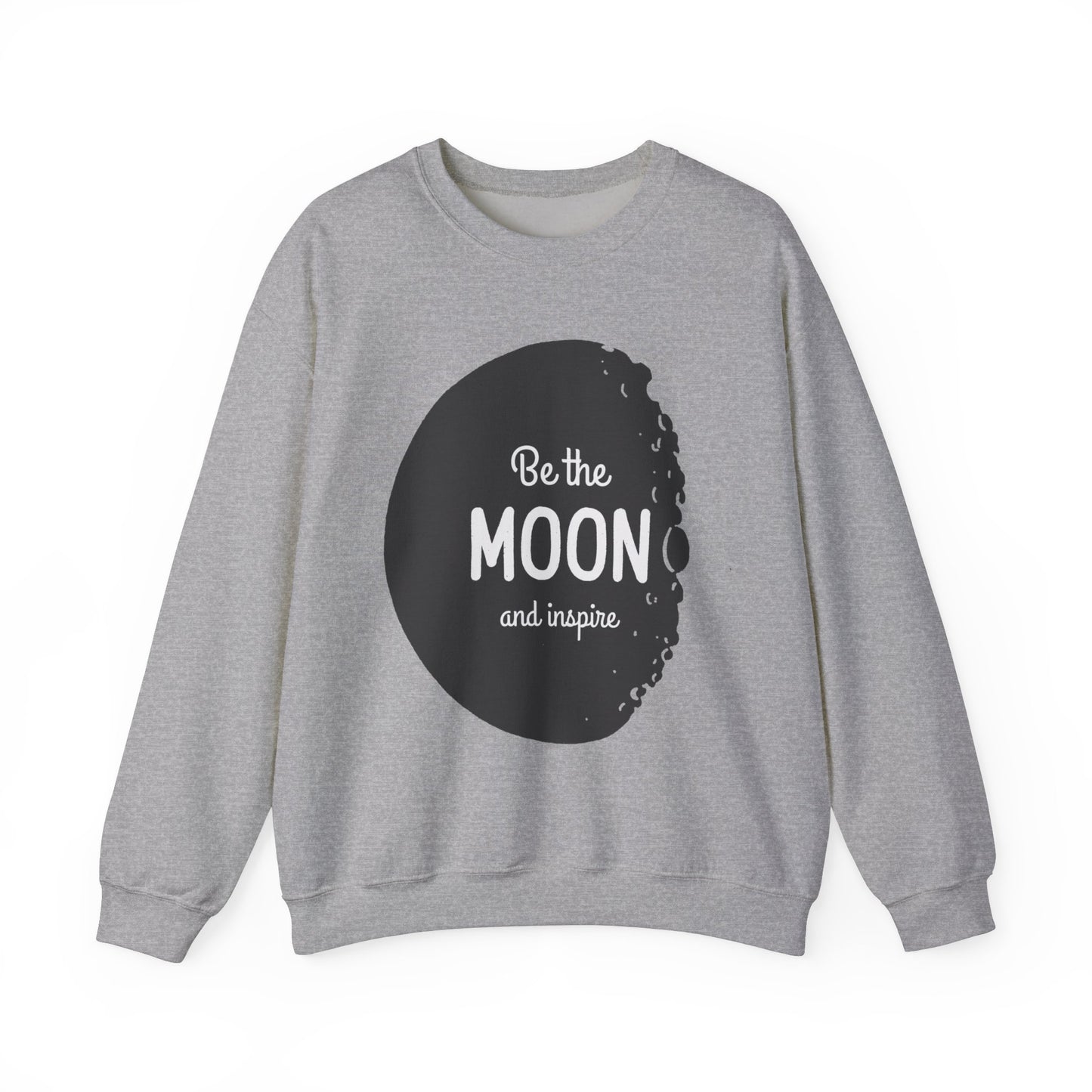 Sweatshirt "Seja a Lua e Inspire" - Mulher