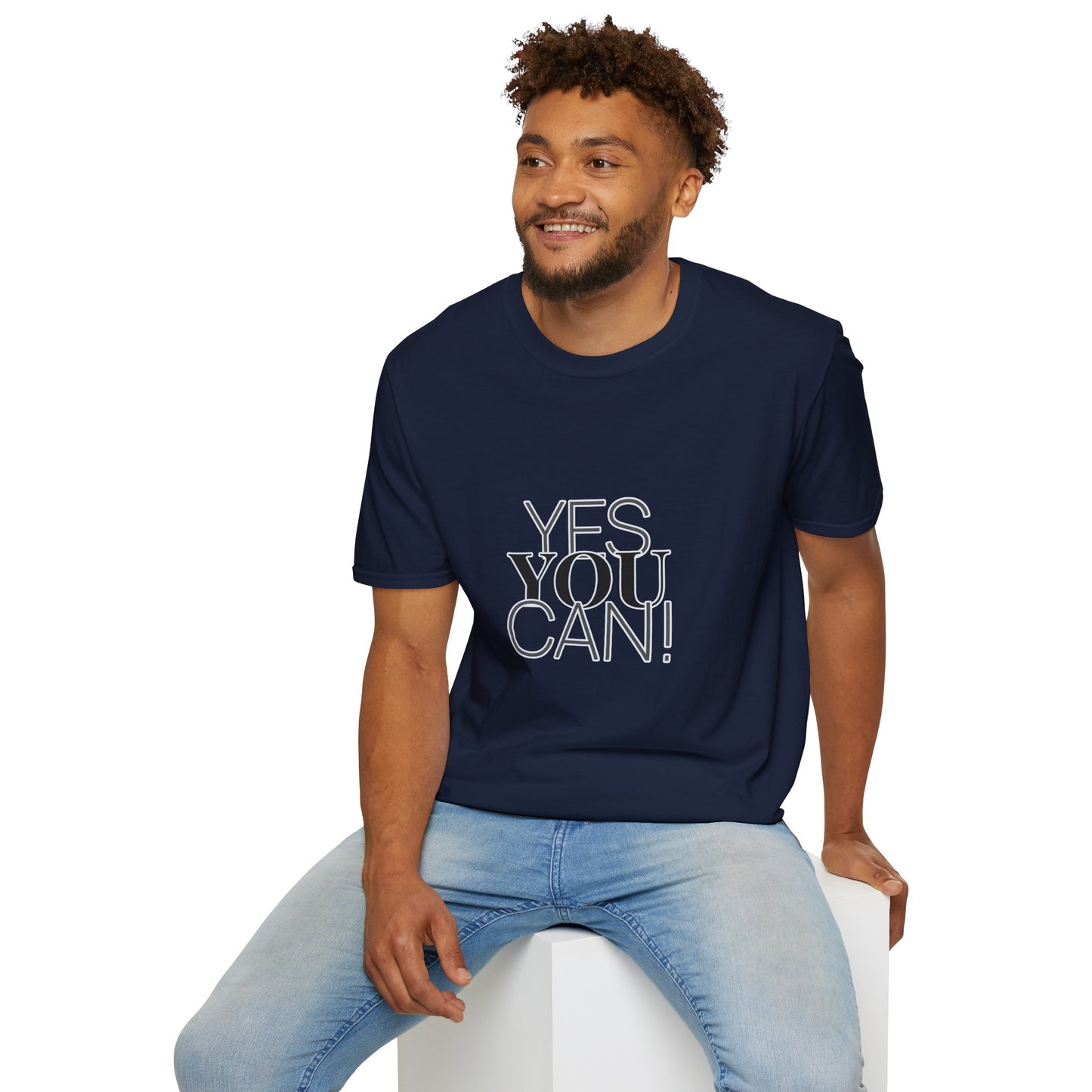 "T-shirt 'Yes, You Can' | Man | Romero's: Estilo con Intención"