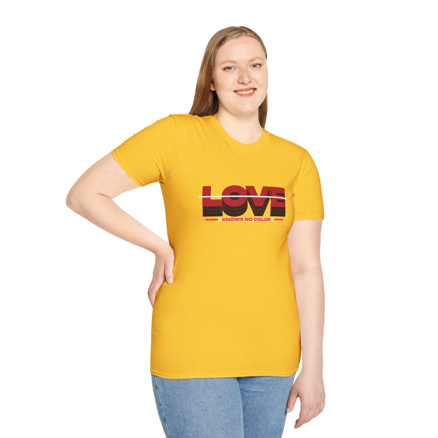 'Love Knows No Color' T-shirt: Celebrate Diversity at Romero's | Man