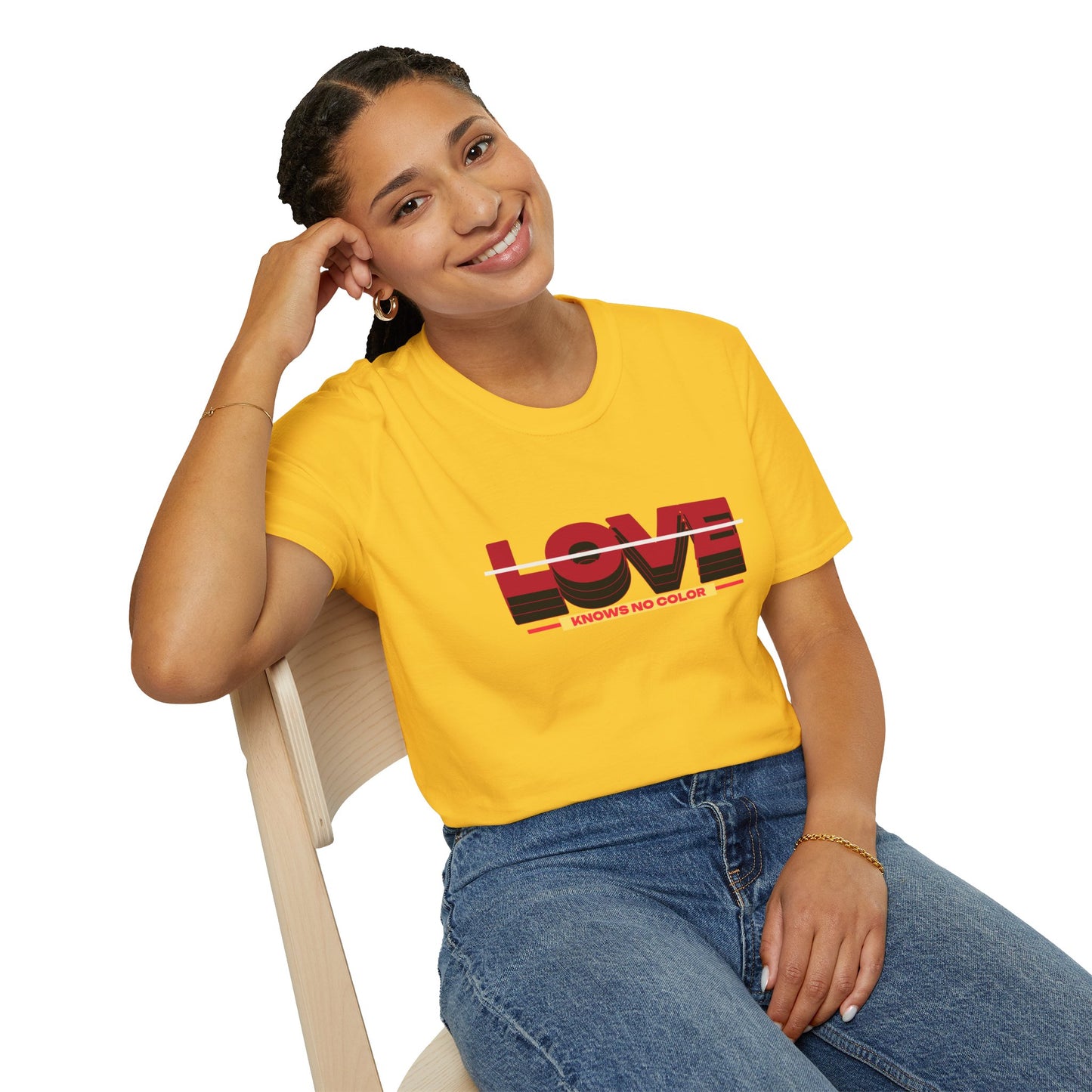 T-shirt 'Love Knows No Color': Celebrate Diversity at Romero's | Women