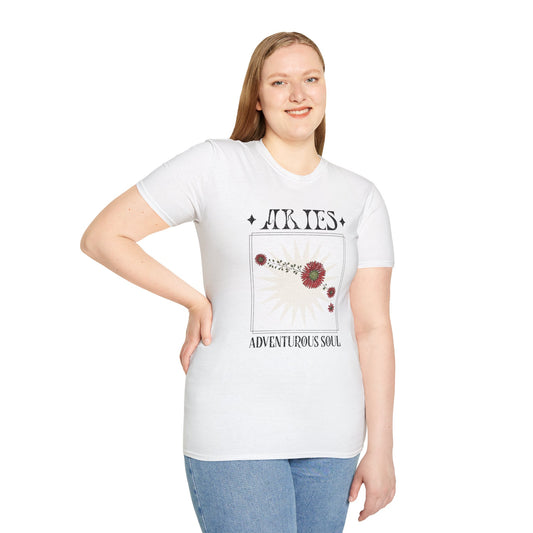 T-Shirt "Aries: Adventurous Soul" - Women