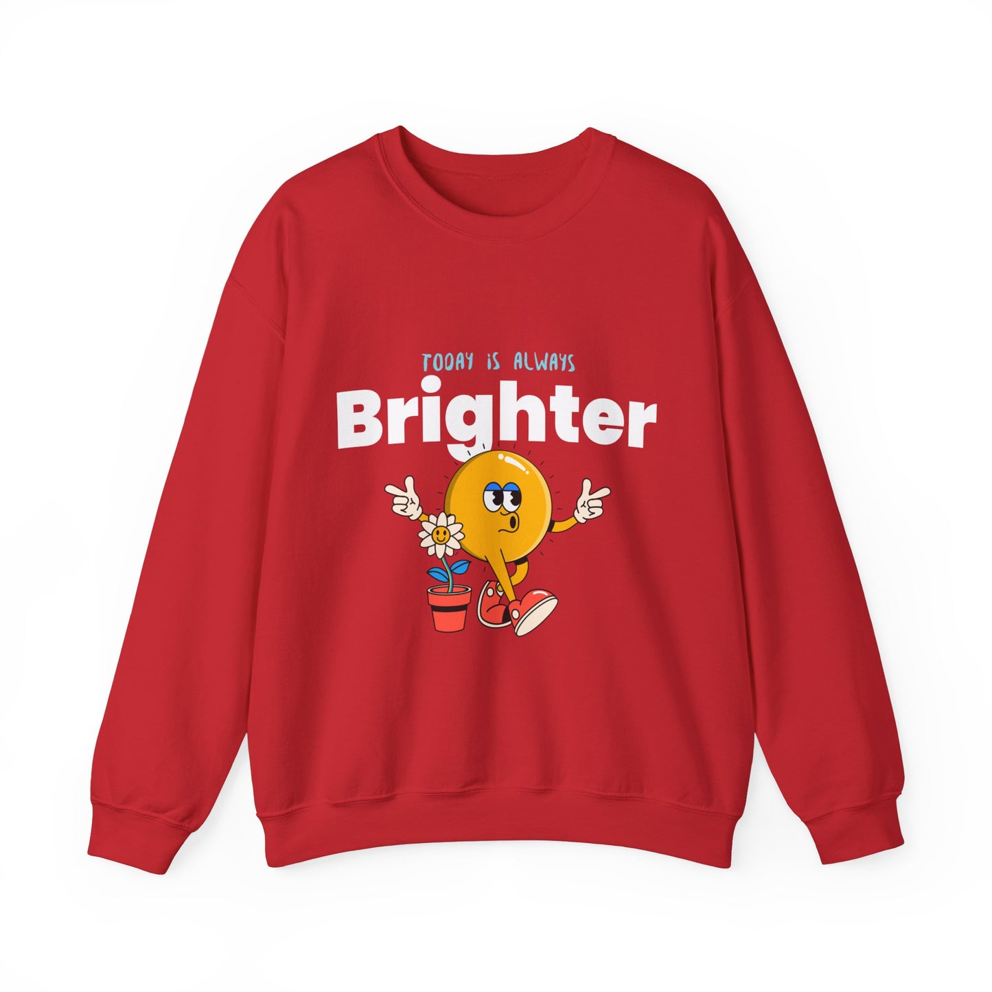 Sweatshirt "Hoje é Sempre Mais Brilhante" - Mulher