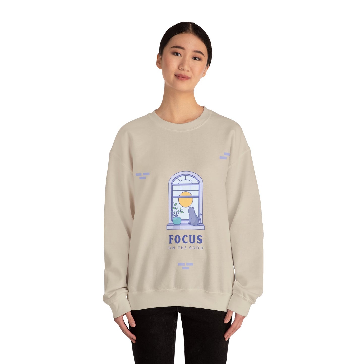 Sweatshirt "Foco no Bem" - Mulher