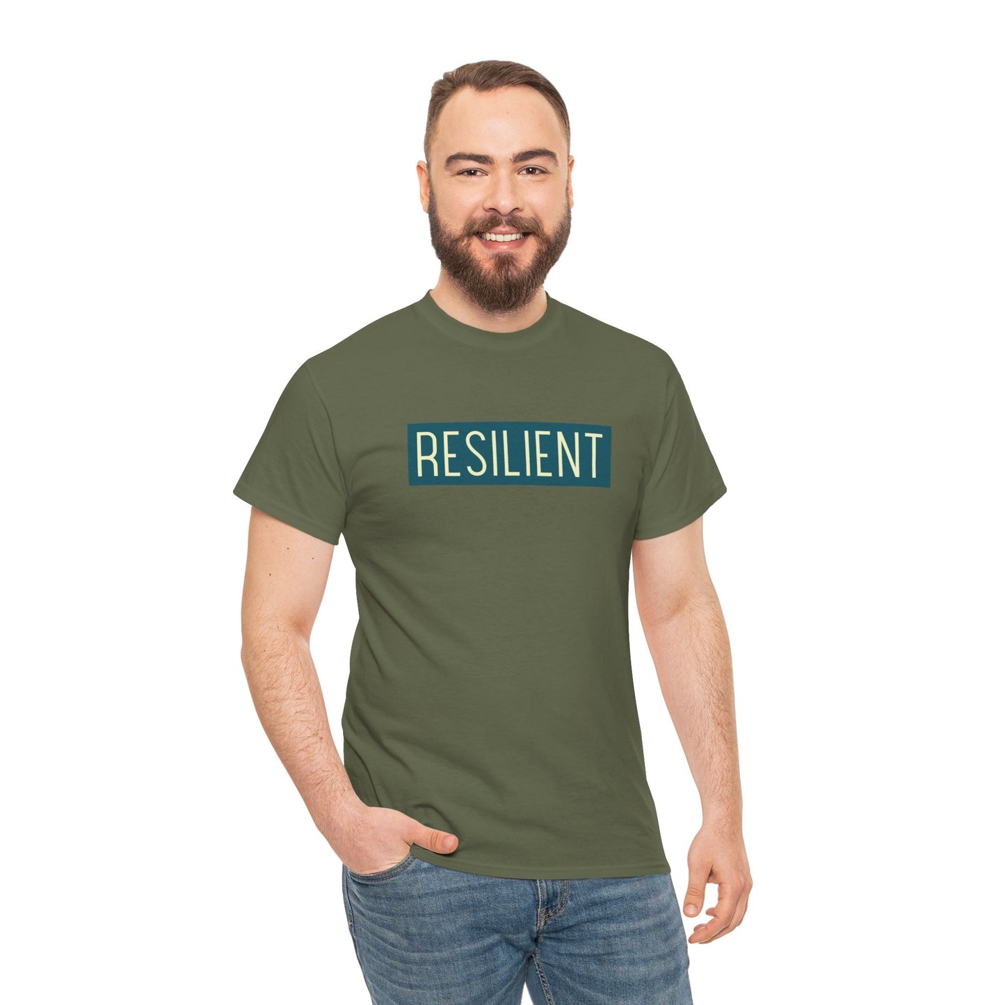 Camiseta - "Resiliente" - Masculino - Romero's