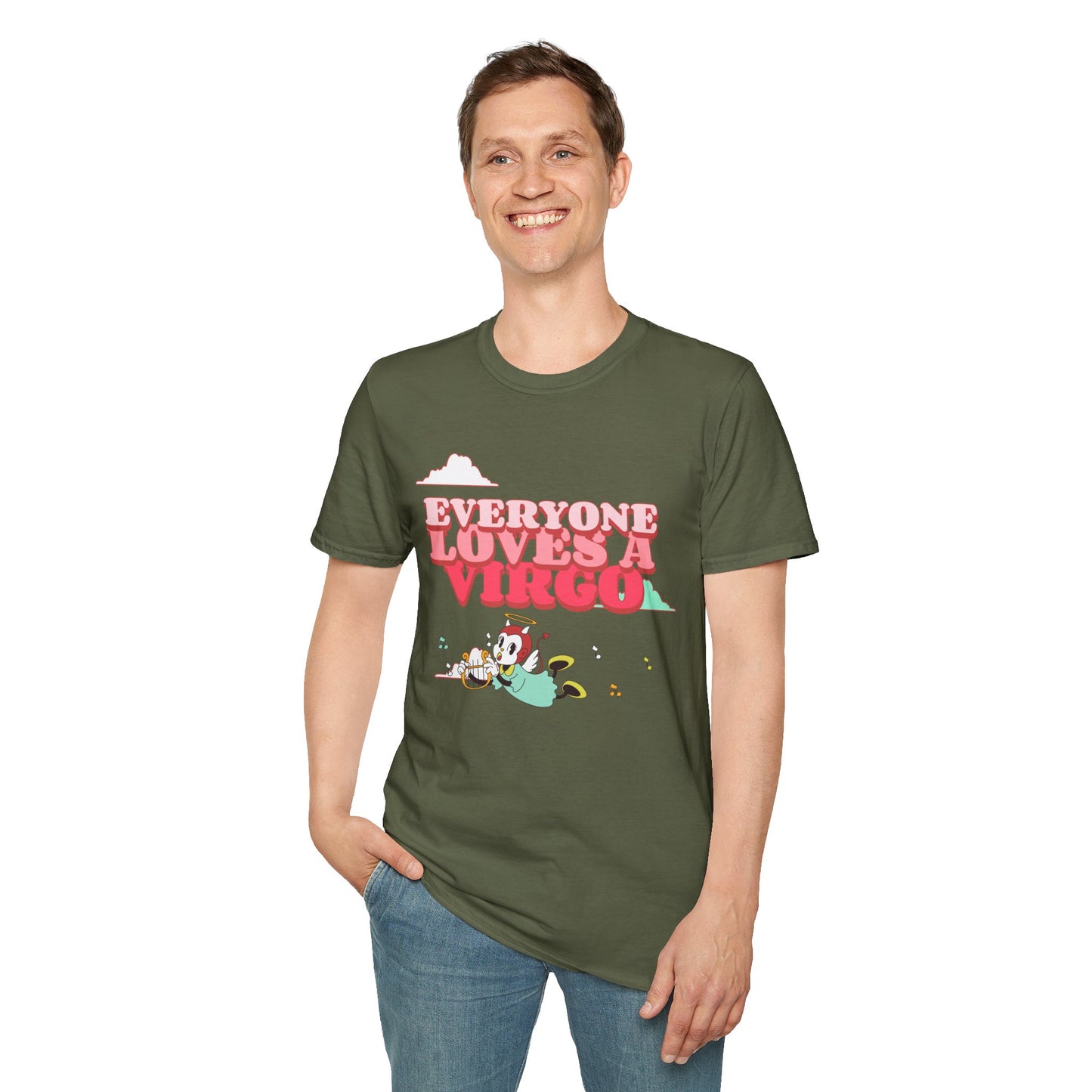 T-Shirt "Everyone loves a Virgo" | Man