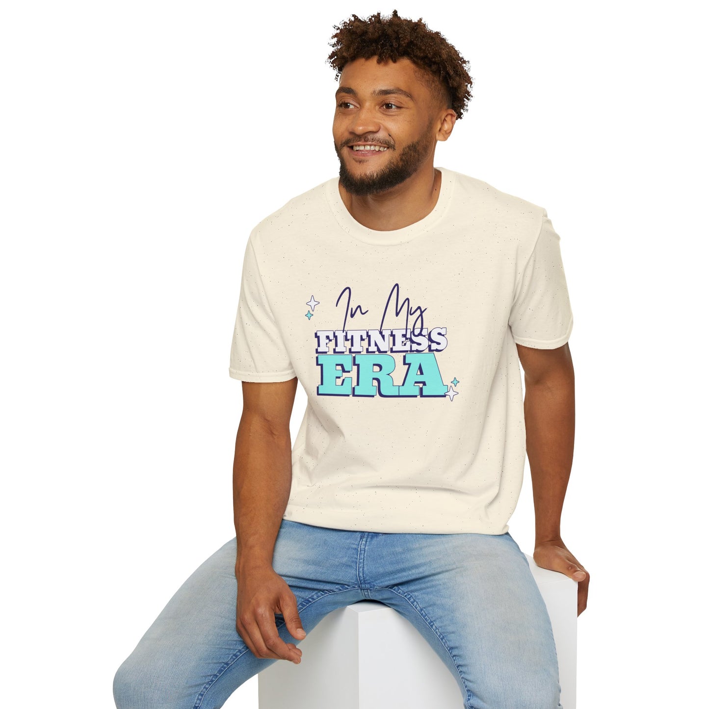 Camiseta "Na Minha Era Fitness" | Homem | Estilo ativo para um estilo de vida saudável | Romero