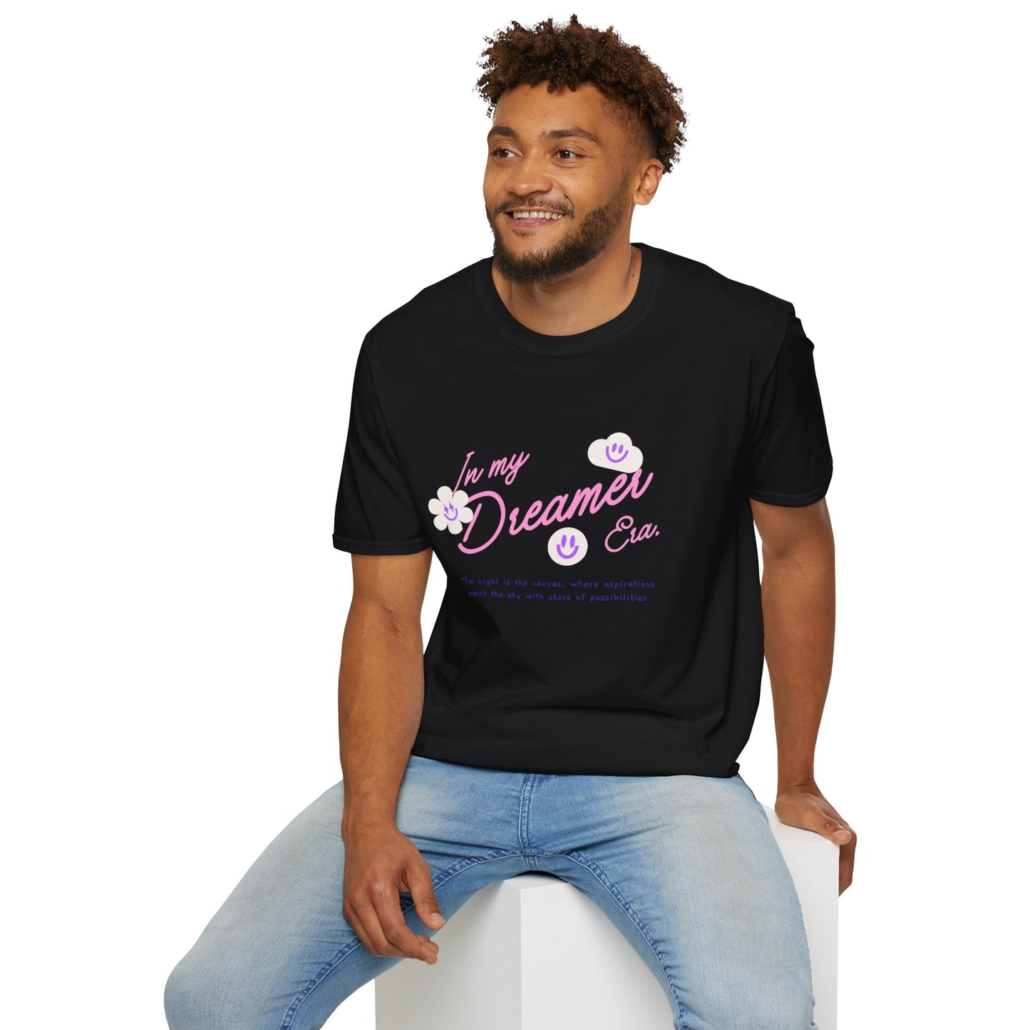 Camiseta "In My Dreamer Era" - Inspire suas Noites Estreladas | Homem | Romero