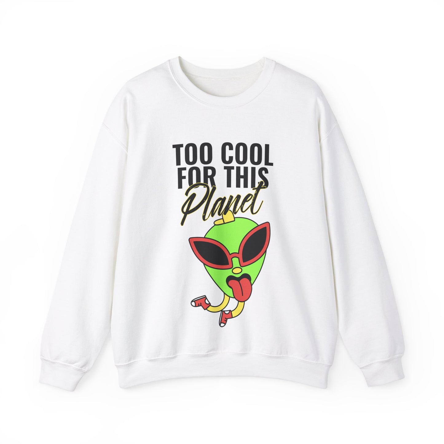 Sweatshirt "Too Cool for this Planet" - Homem