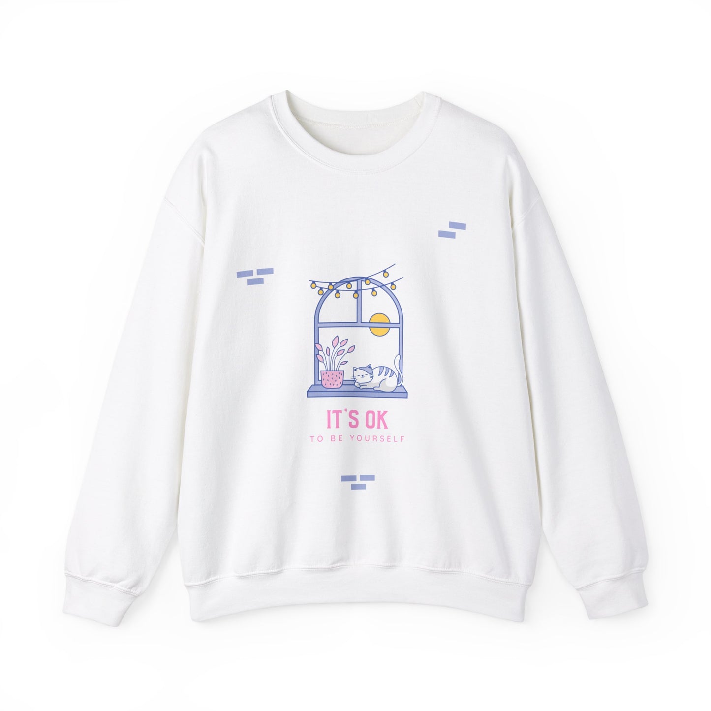 Sweatshirt "It's ok to be Yourself" - Woman