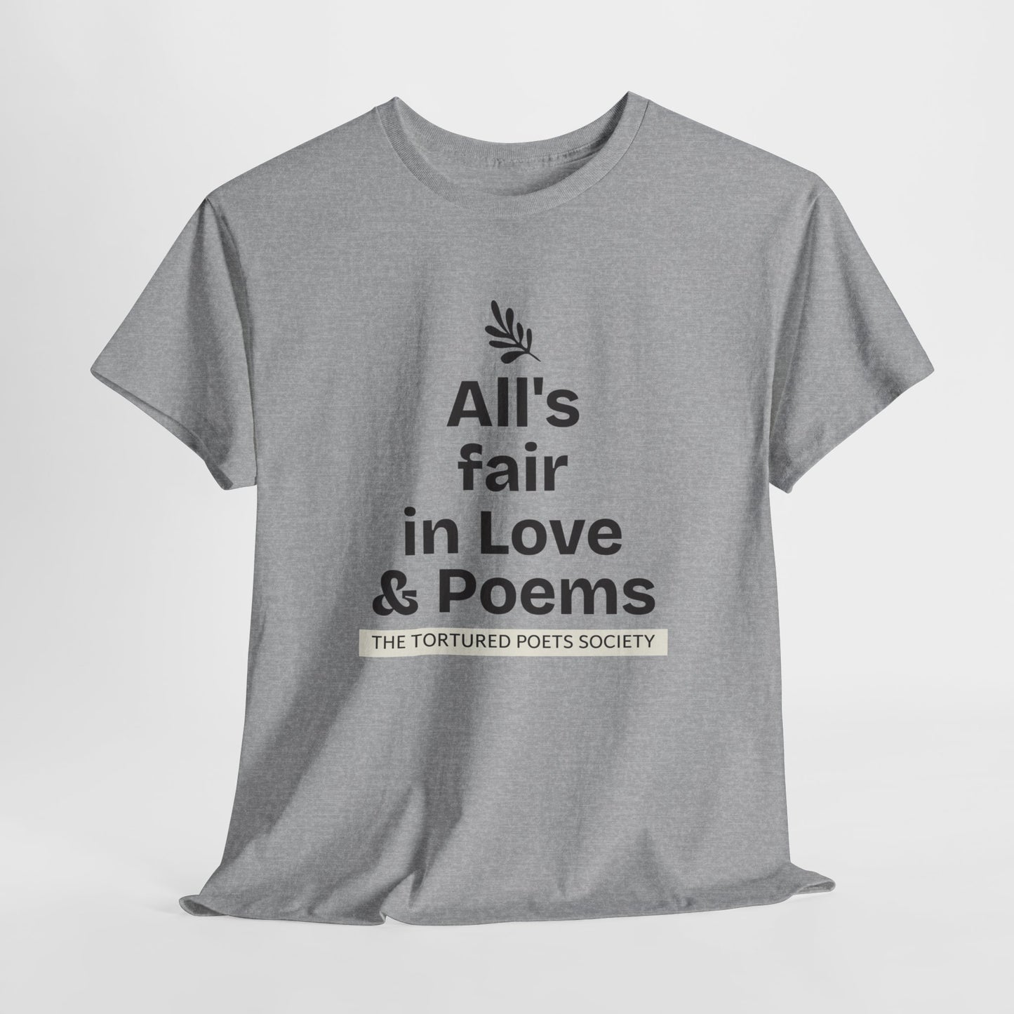 T-shirt "All's Fair in Love and Poems" | Women | Romero's