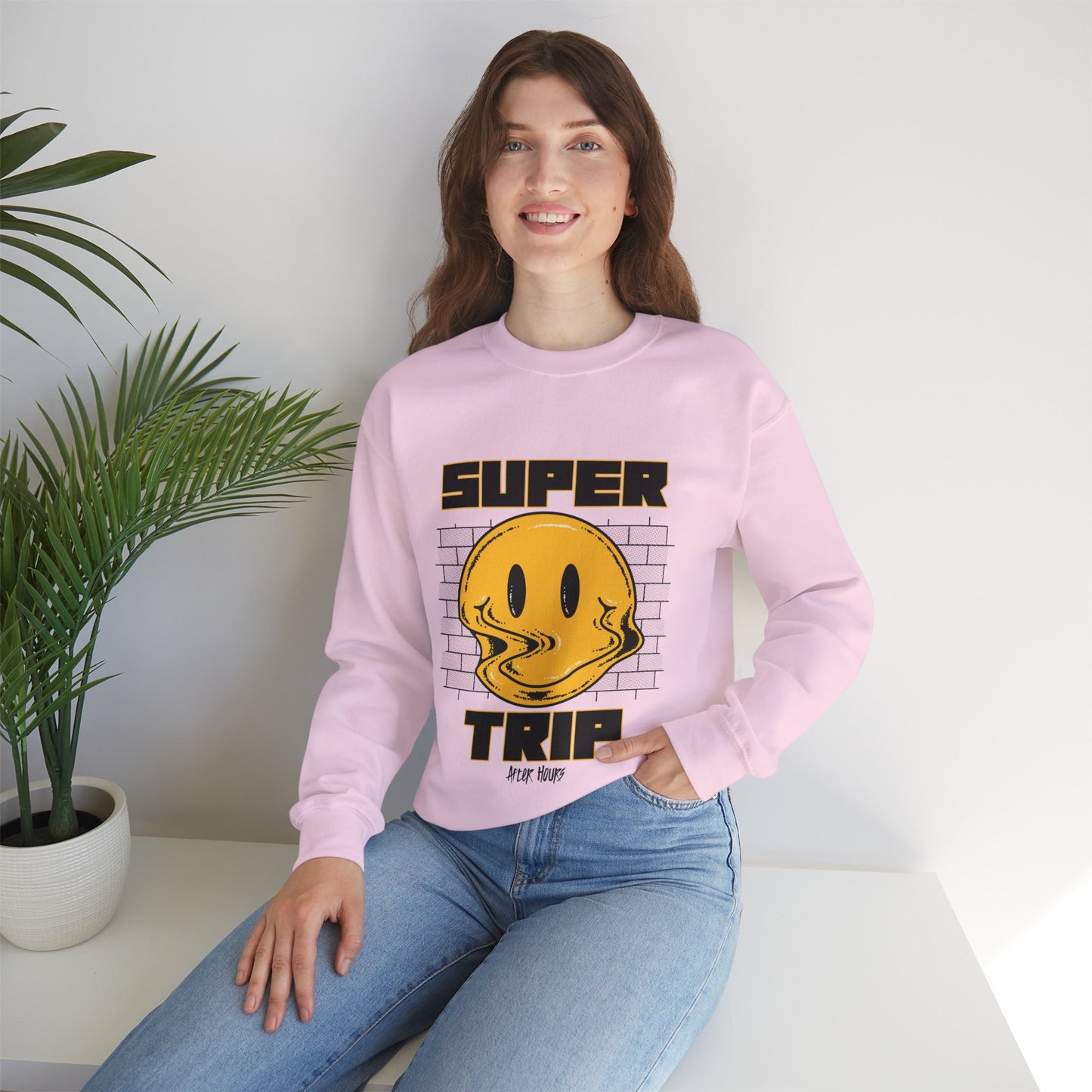 Sweatshirt "Super Trip" - Women