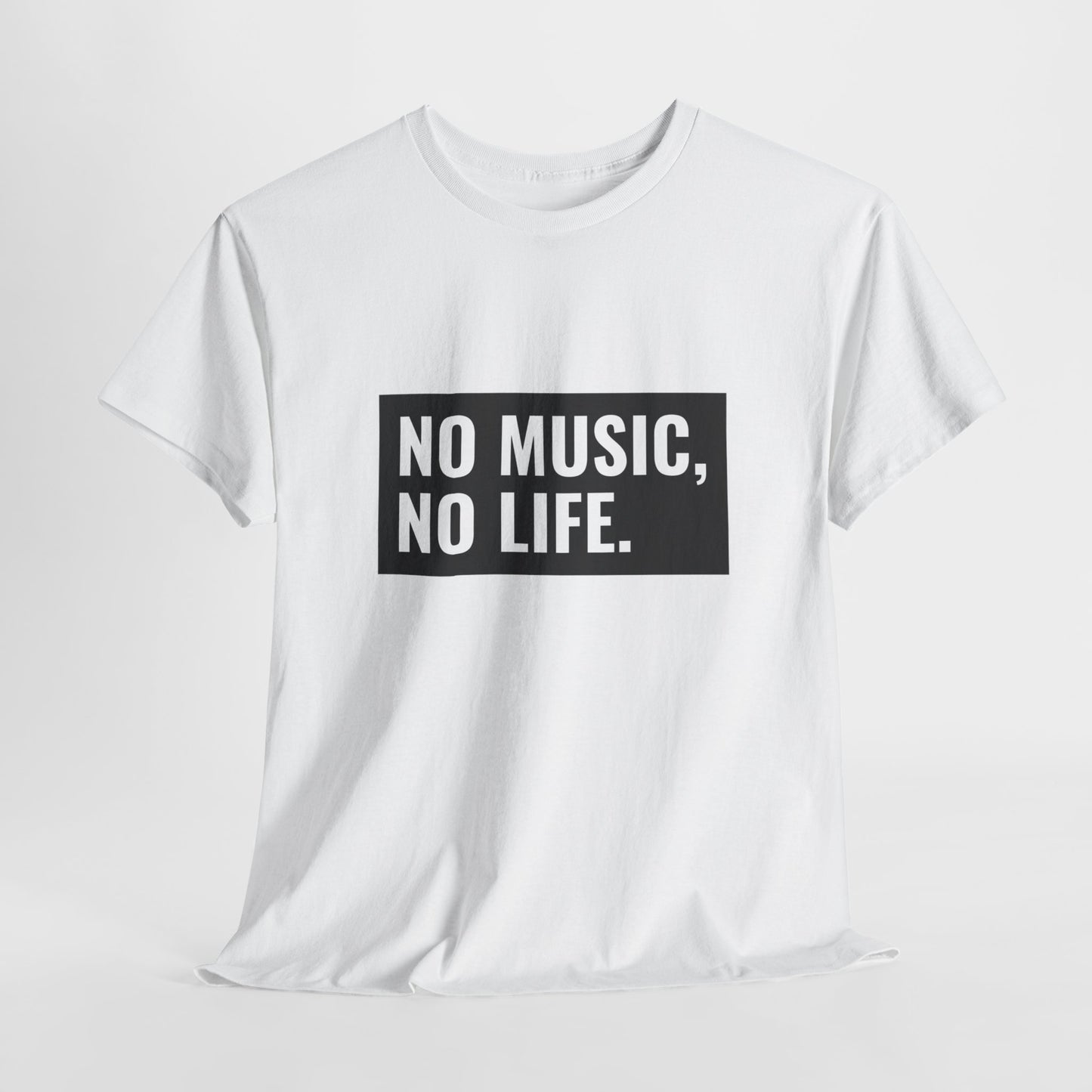 T-shirt - "Nenhuma música, nenhuma vida" | Homens | Romero