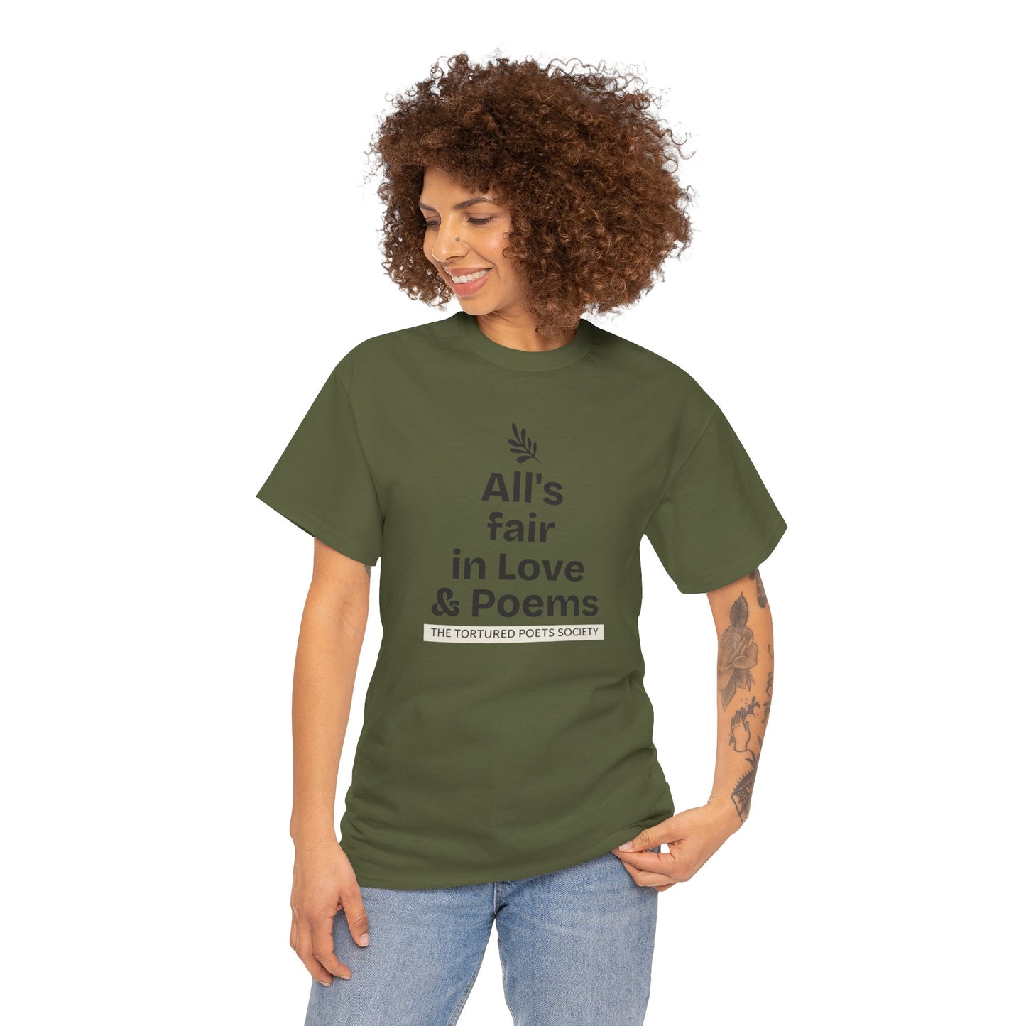 T-shirt "All's Fair in Love and Poems" | Women | Romero's