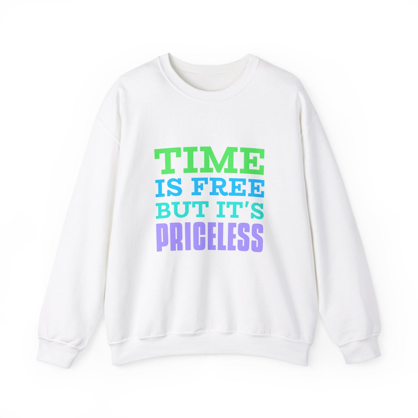 Sweatshirt "Time is Priceless" - Woman