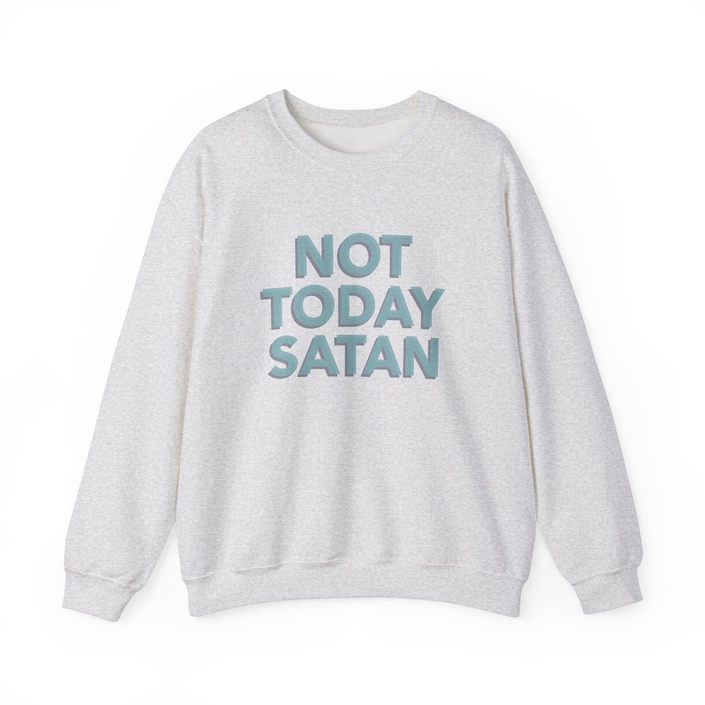 Sweatshirt "Hoje Não Satanás" - Mulher