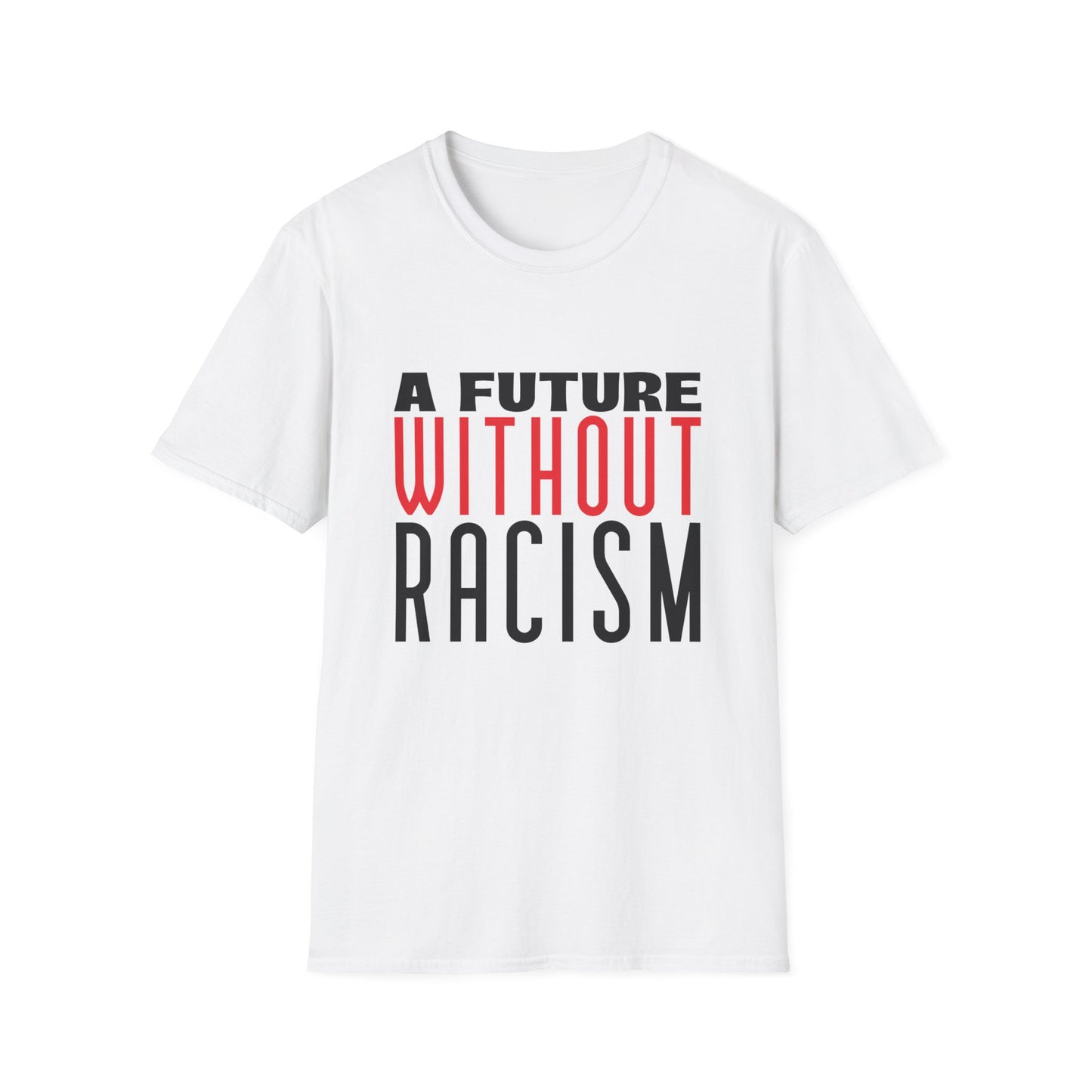 T-shirt 'Um futuro sem racismo' | Mulher | Um passo em direção a um mundo mais inclusivo no Romero's