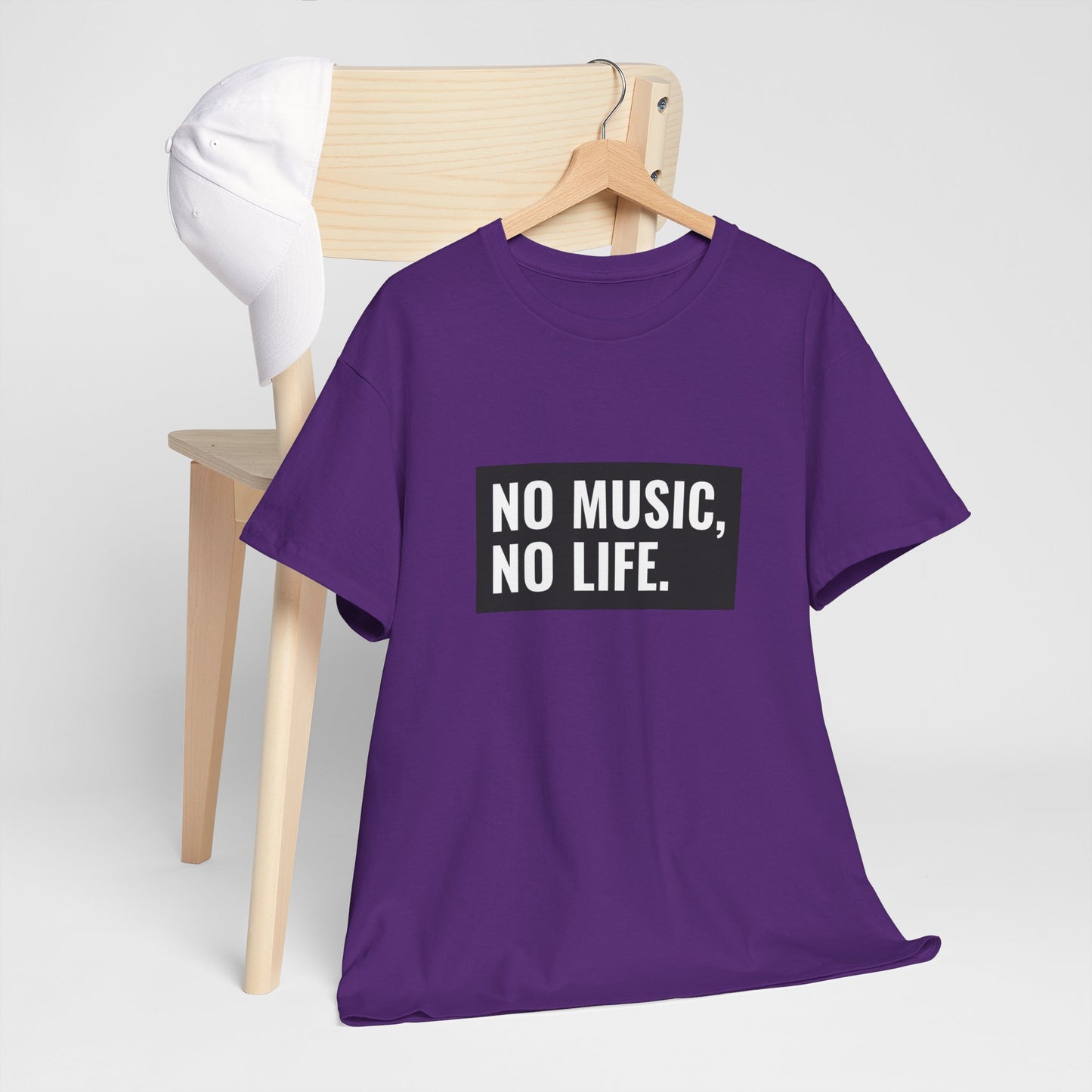 T-shirt - "Nenhuma música, nenhuma vida" | Mulheres | Romero