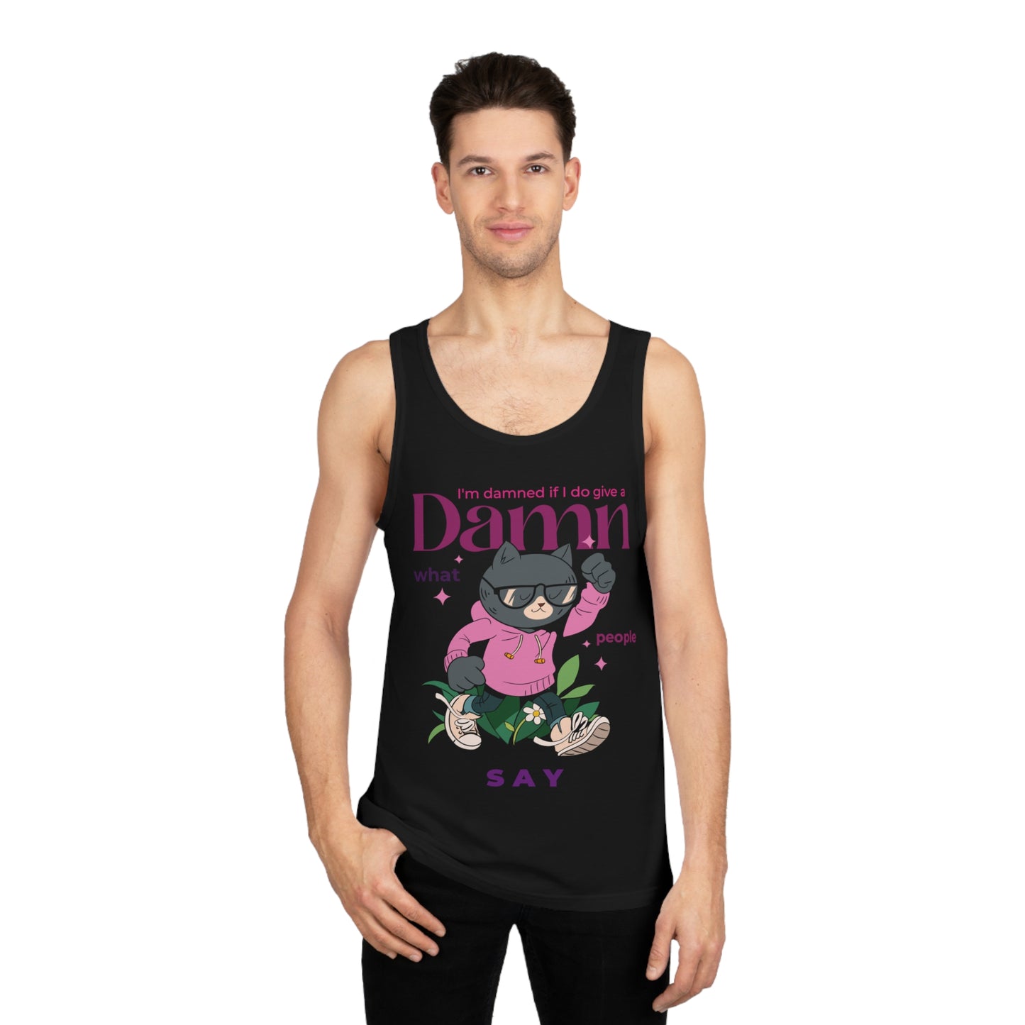 Softstyle™ "I'm Damned if I Do Give a Damn" Tank Top - Taylor's Edition 