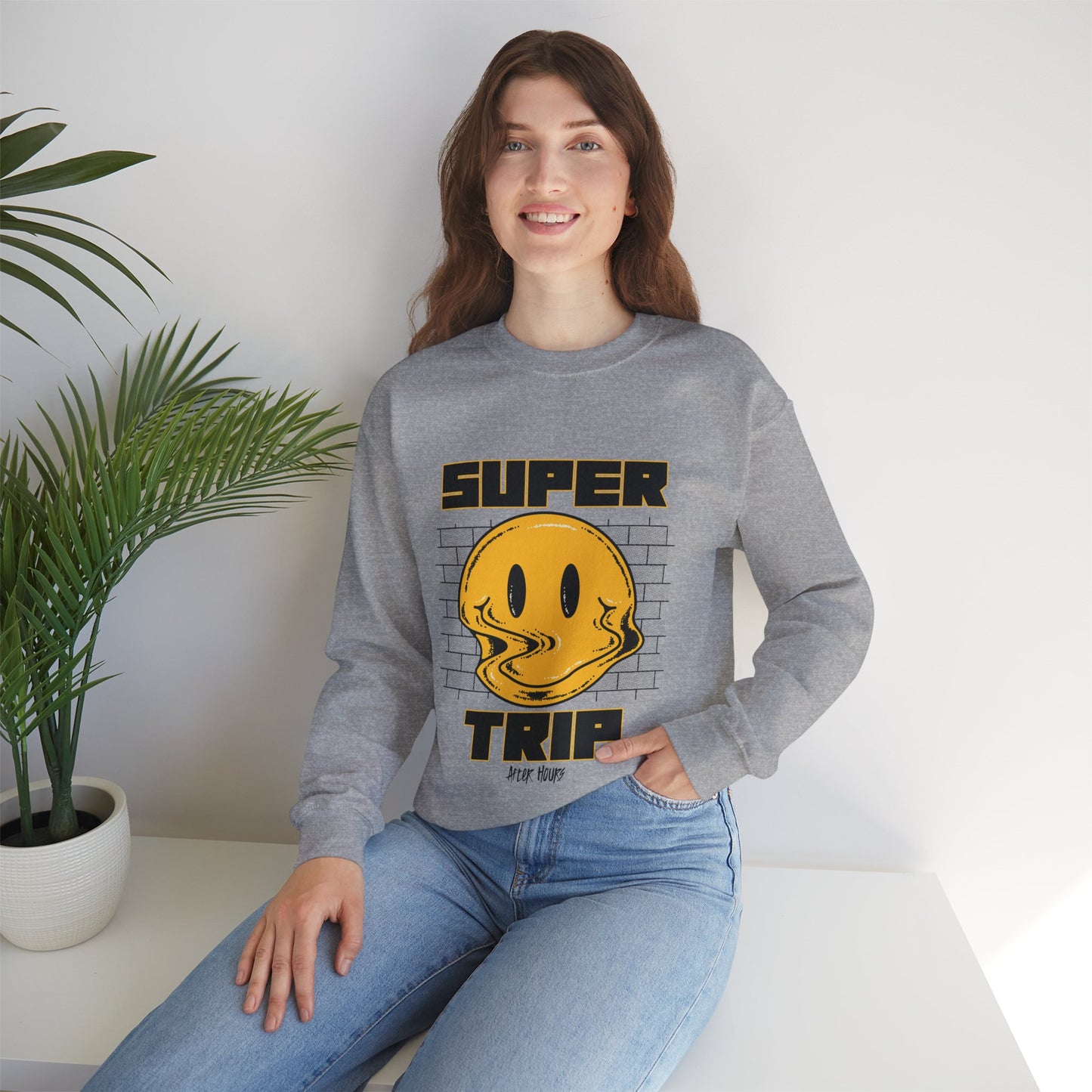 Sweatshirt "Super Trip" - Women