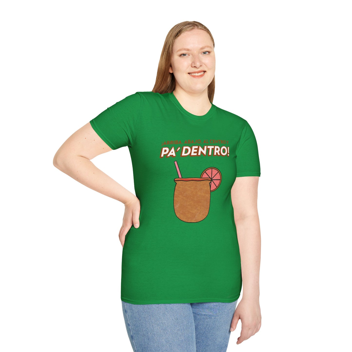 T-Shirt "Arriba, abajo, al centro y pa' dentro" - Woman