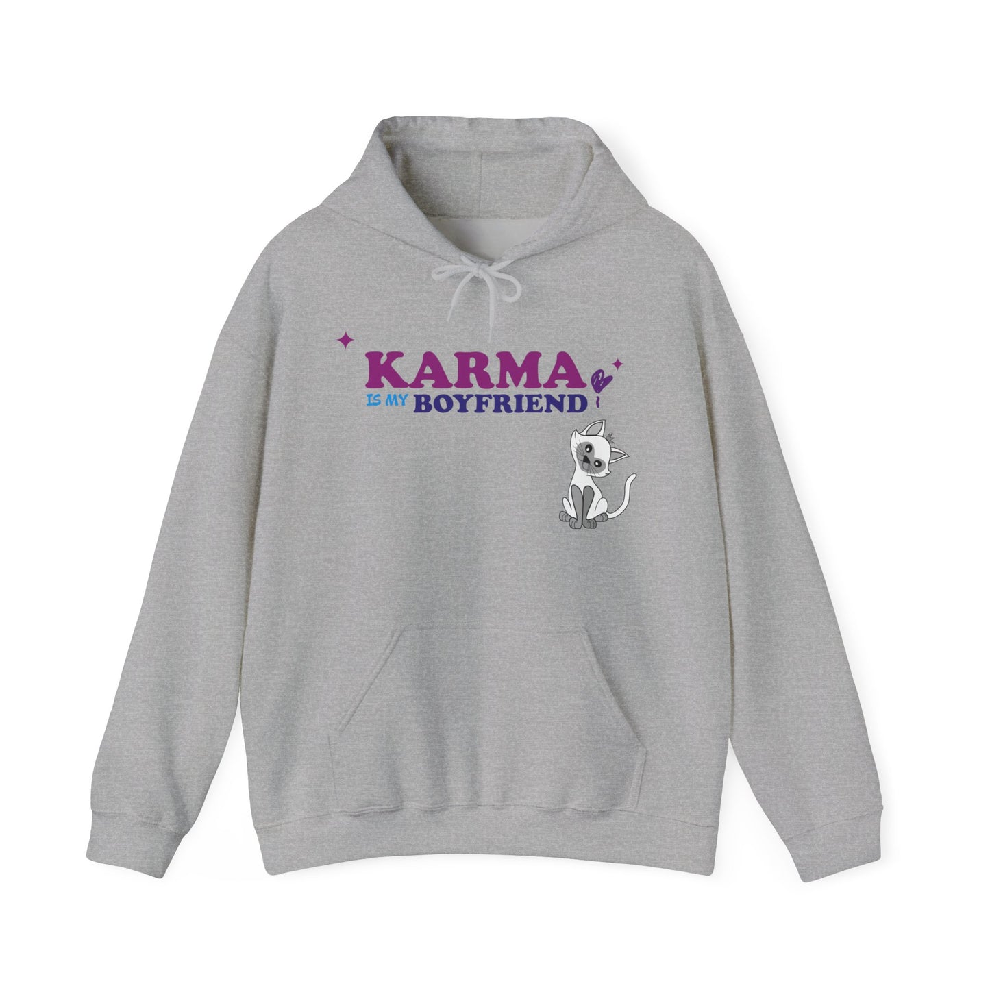 Sweatshirt "Karma Is My Boyfriend" - Mulher