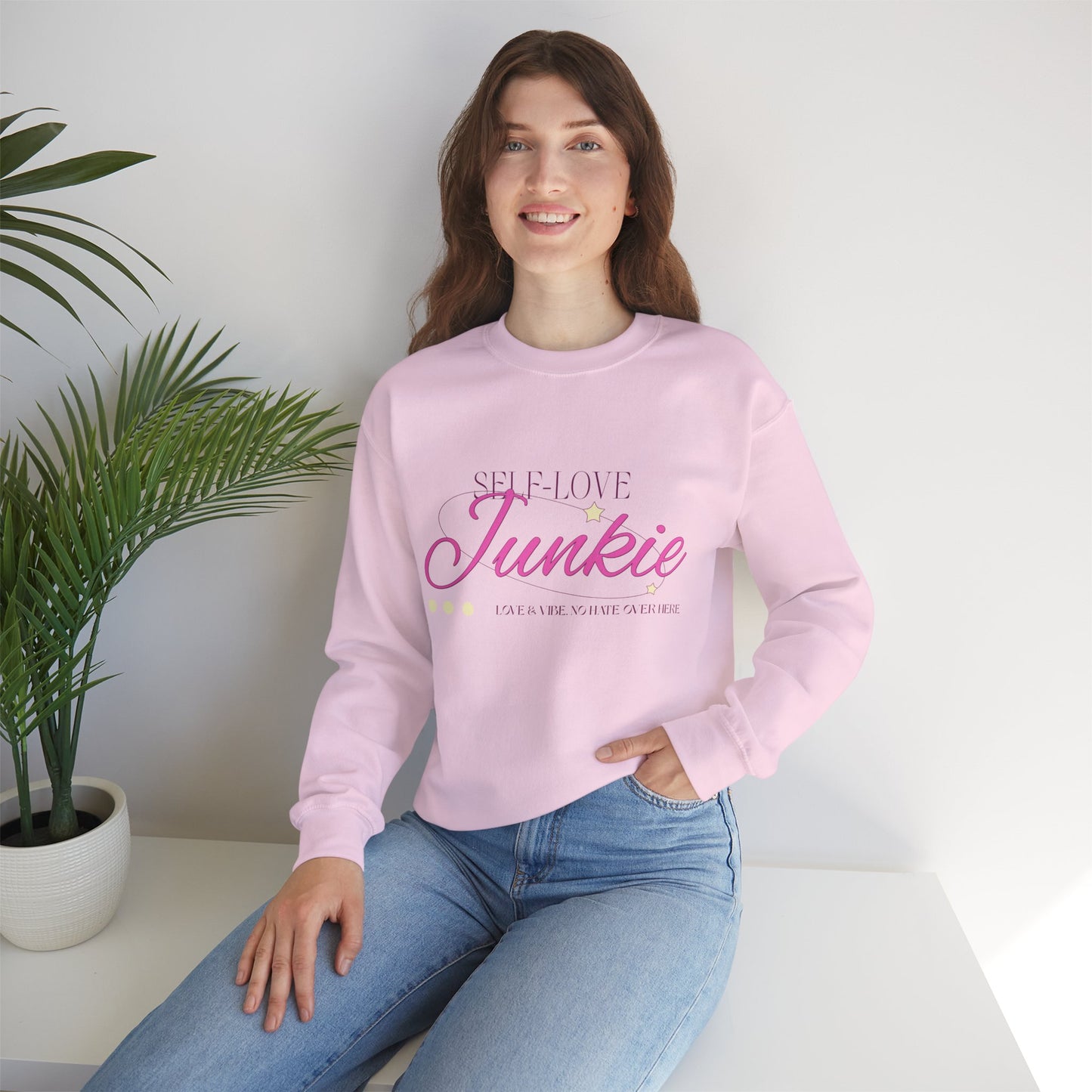 Sweatshirt "Self-Love Junkie" - Woman