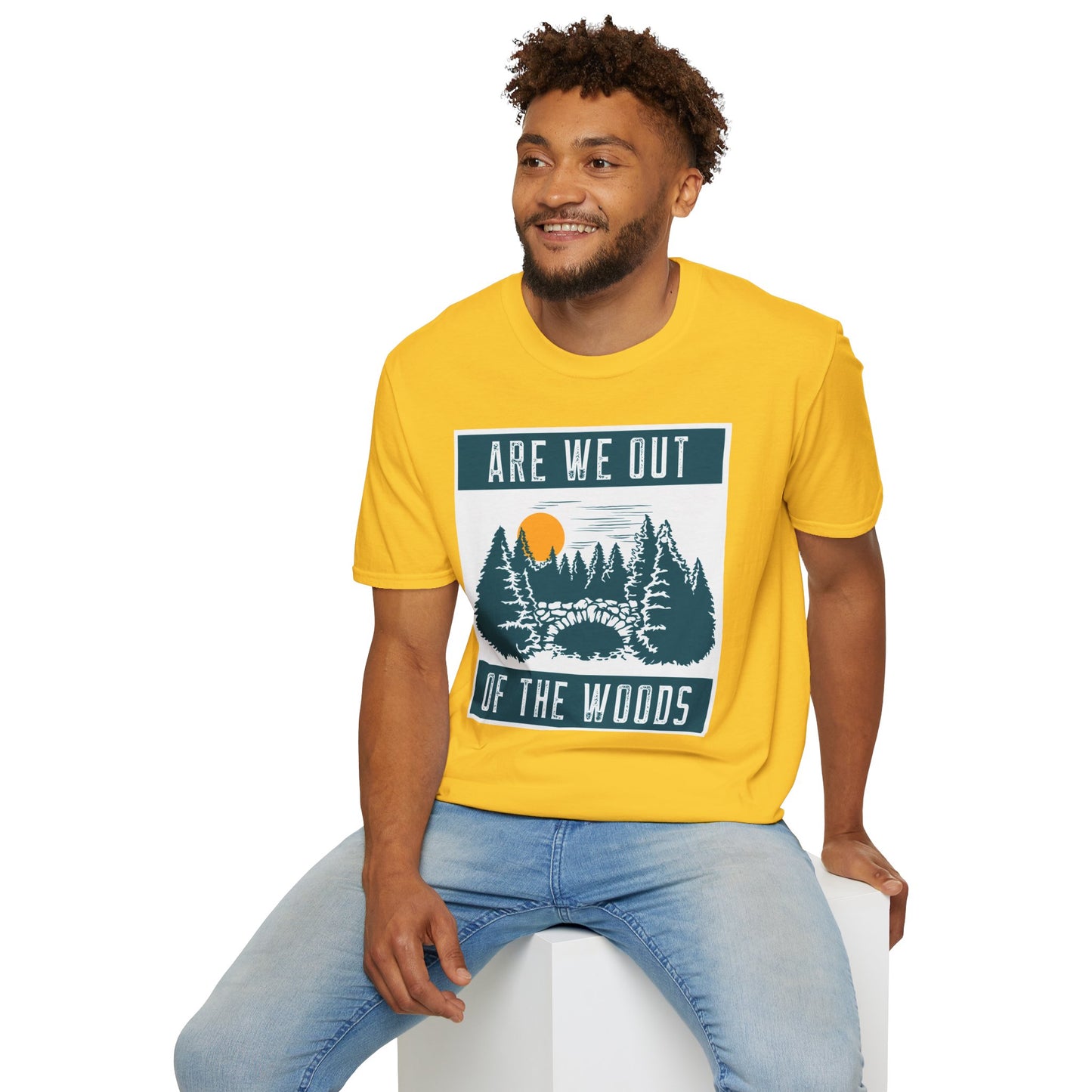 T-Shirt "Are we out of the woods" 