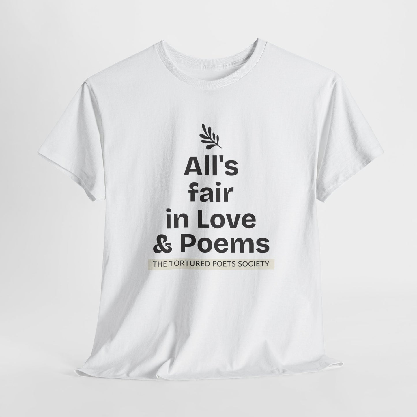 T-shirt "All's Fair in Love and Poems" | Women | Romero's