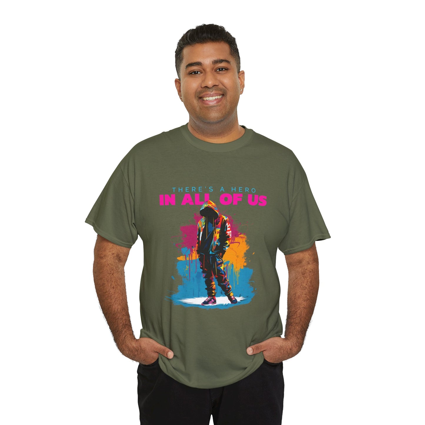 T-shirt - "There's a Hero in All of Us" | Men | Romero's