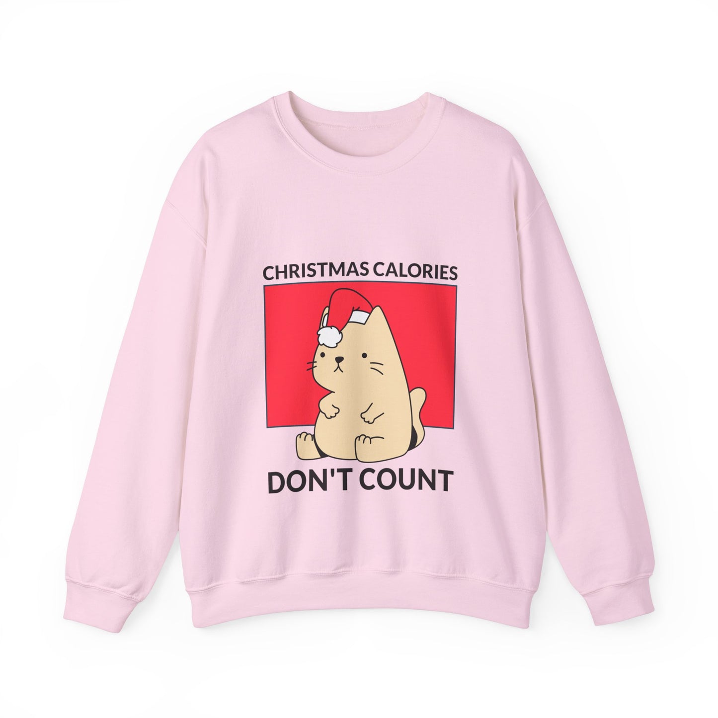 Sweatshirt "As calorias de Natal não contam" - Homem