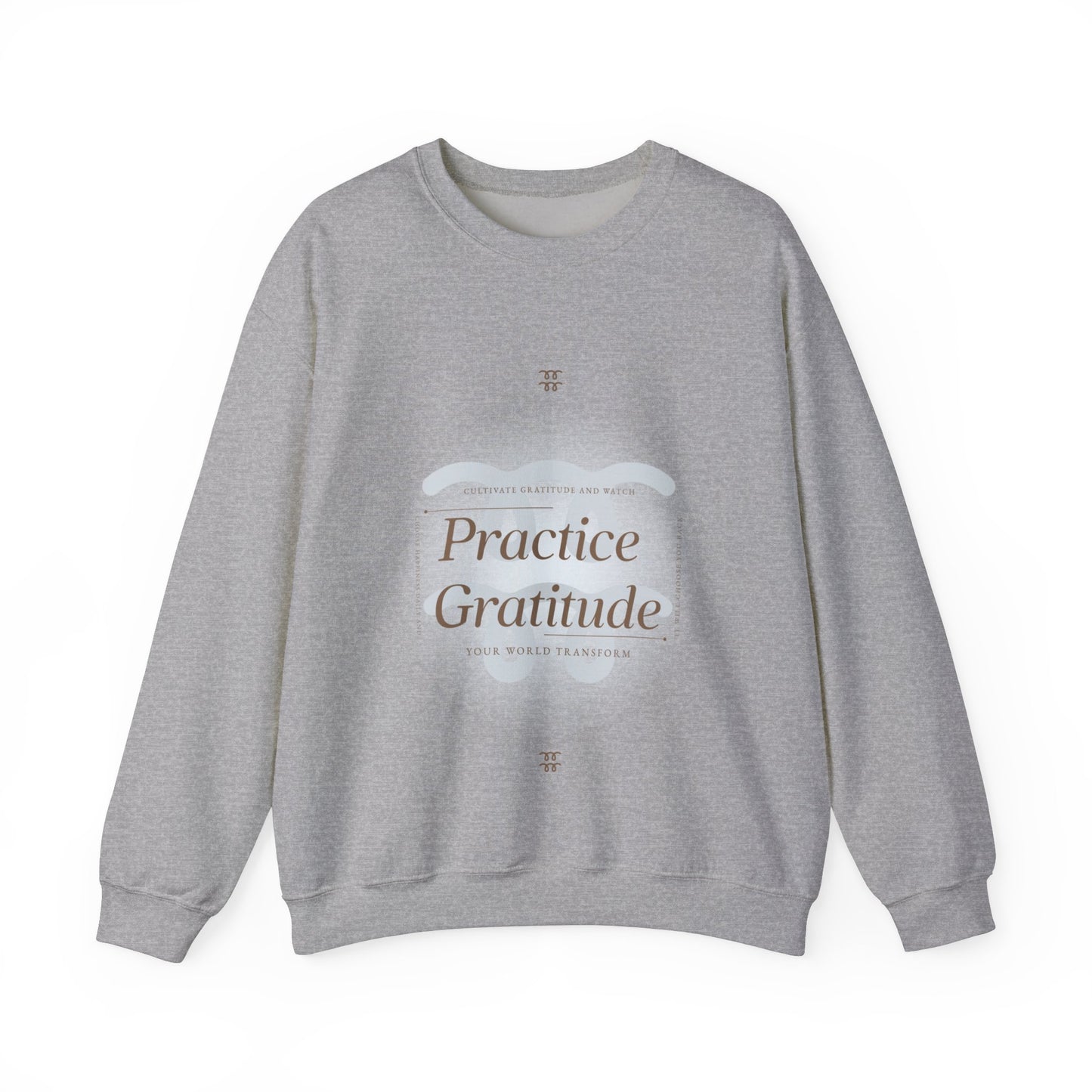 Sweatshirt "Pratique a Gratidão" - Homem