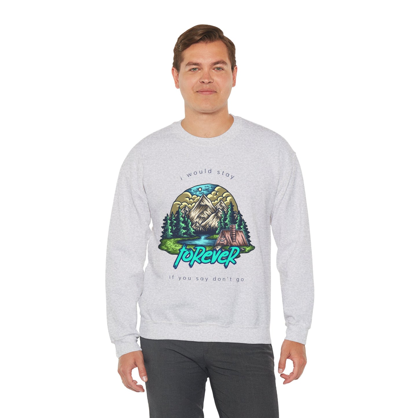 Sweatshirt "Say Don't Go" - Man