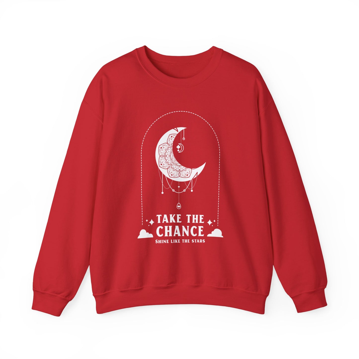 Sweatshirt "Take the Chance, Shine like the Stars" - Woman