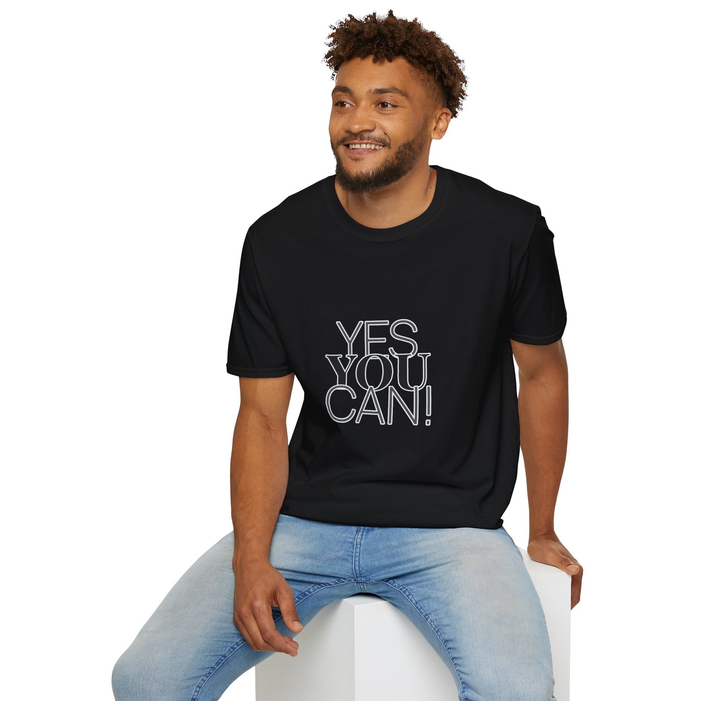 "'Yes, You Can' T-shirt | Man | Romero's: Style with Intent"