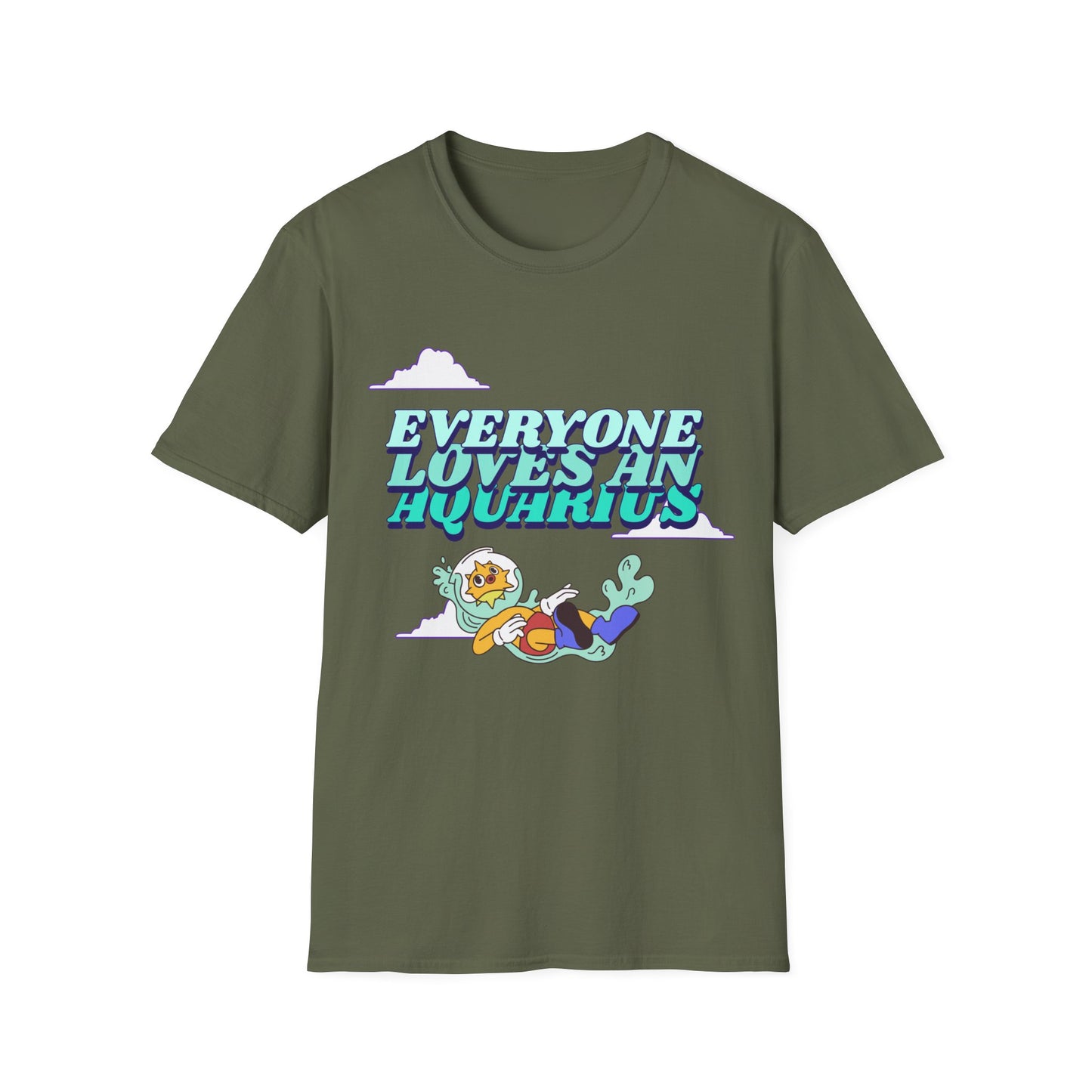 T-Shirt "Everyone loves an Aquarius" | Women