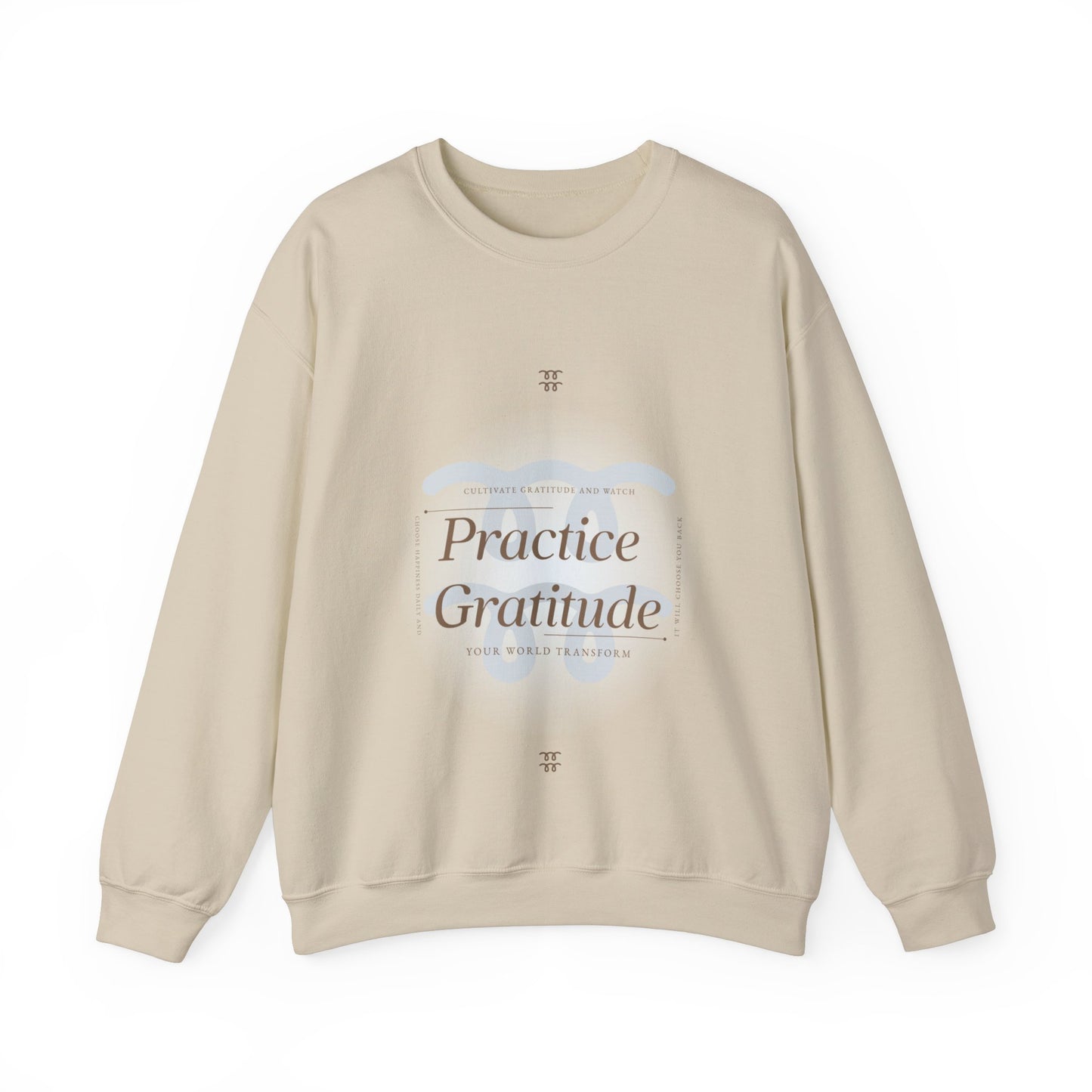 Sweatshirt "Pratique a Gratidão" - Homem