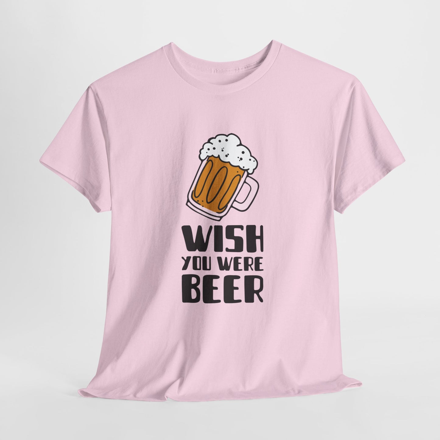 Camiseta feminina "Wish You Were Beer" - Camiseta divertida