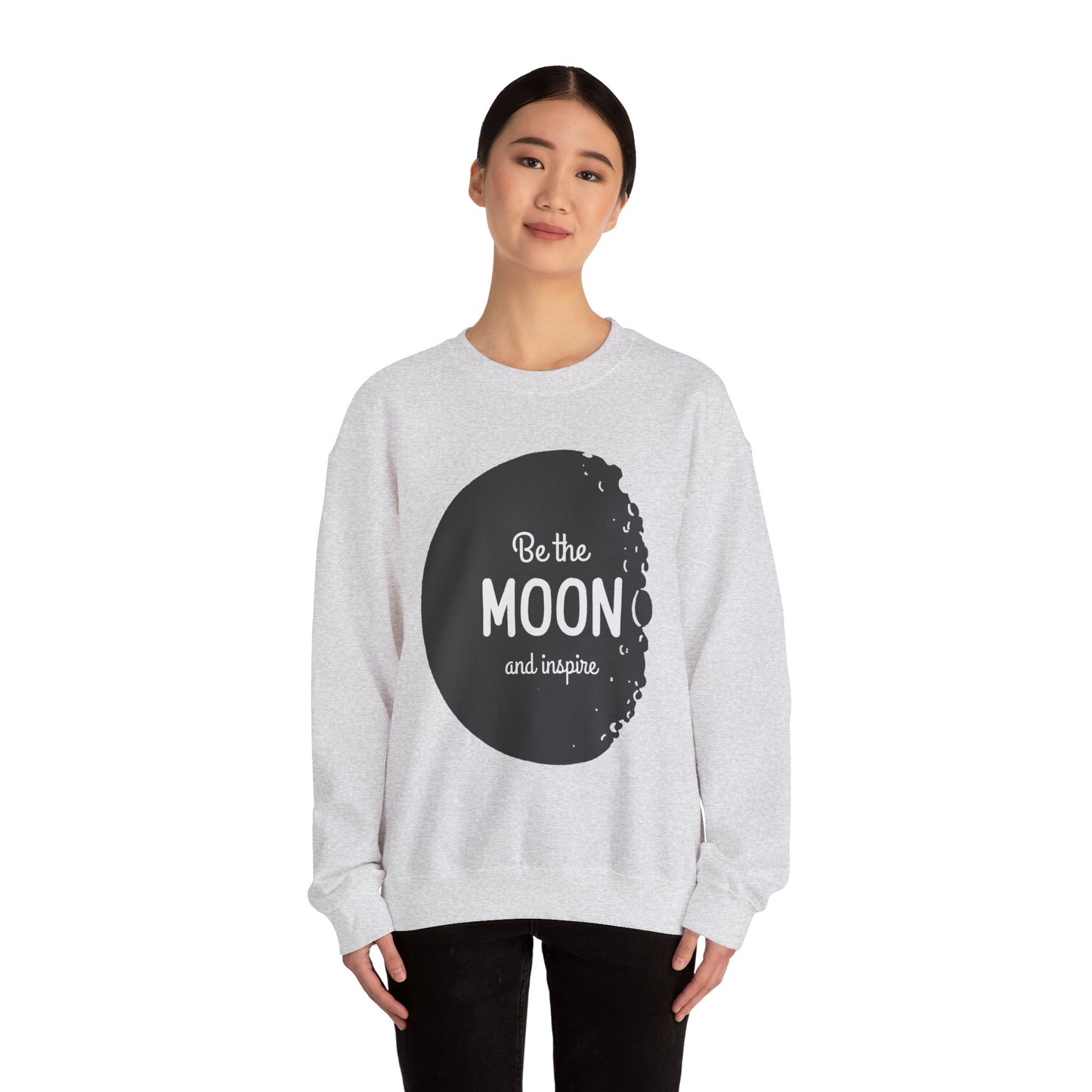 Sweatshirt "Be the Moon and Inspire" - Man