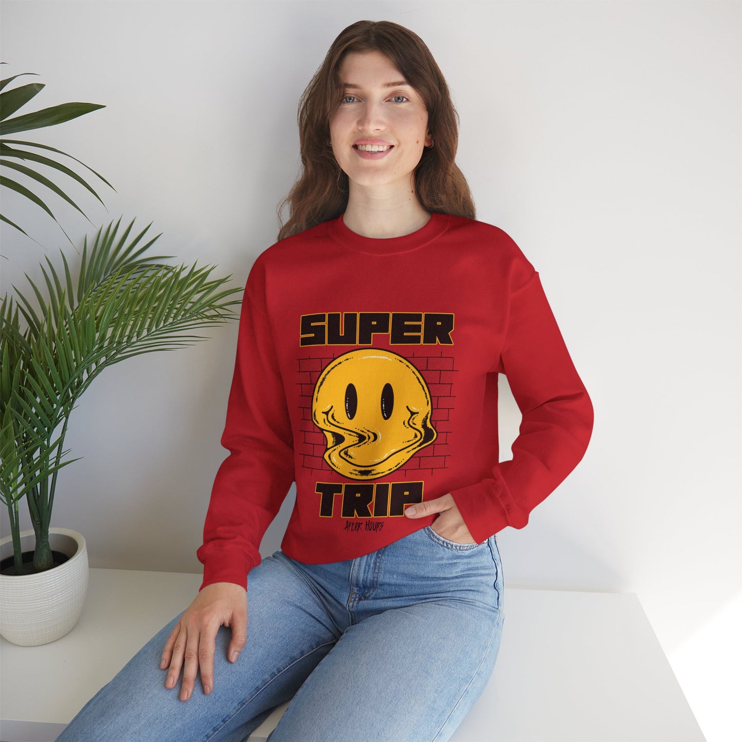 Sweatshirt "Super Trip" - Women