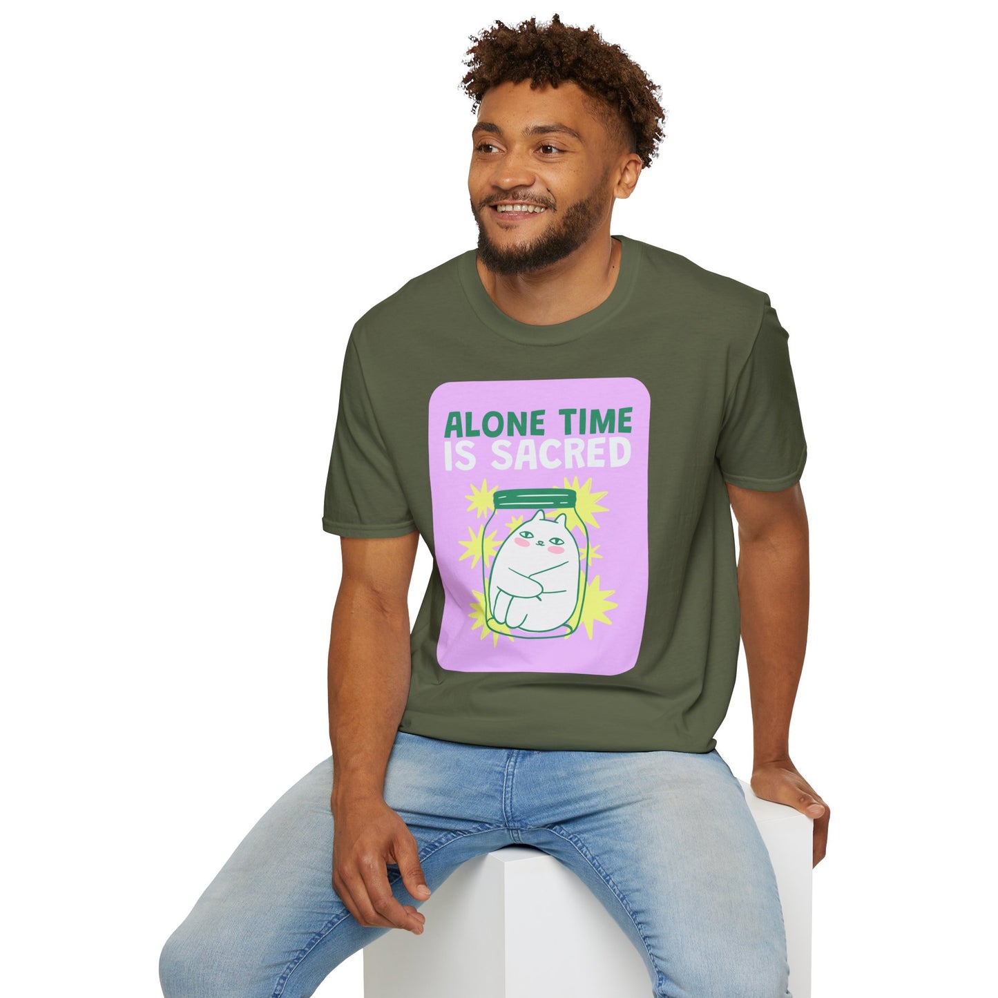 Camiseta "Alone Time" - Homem