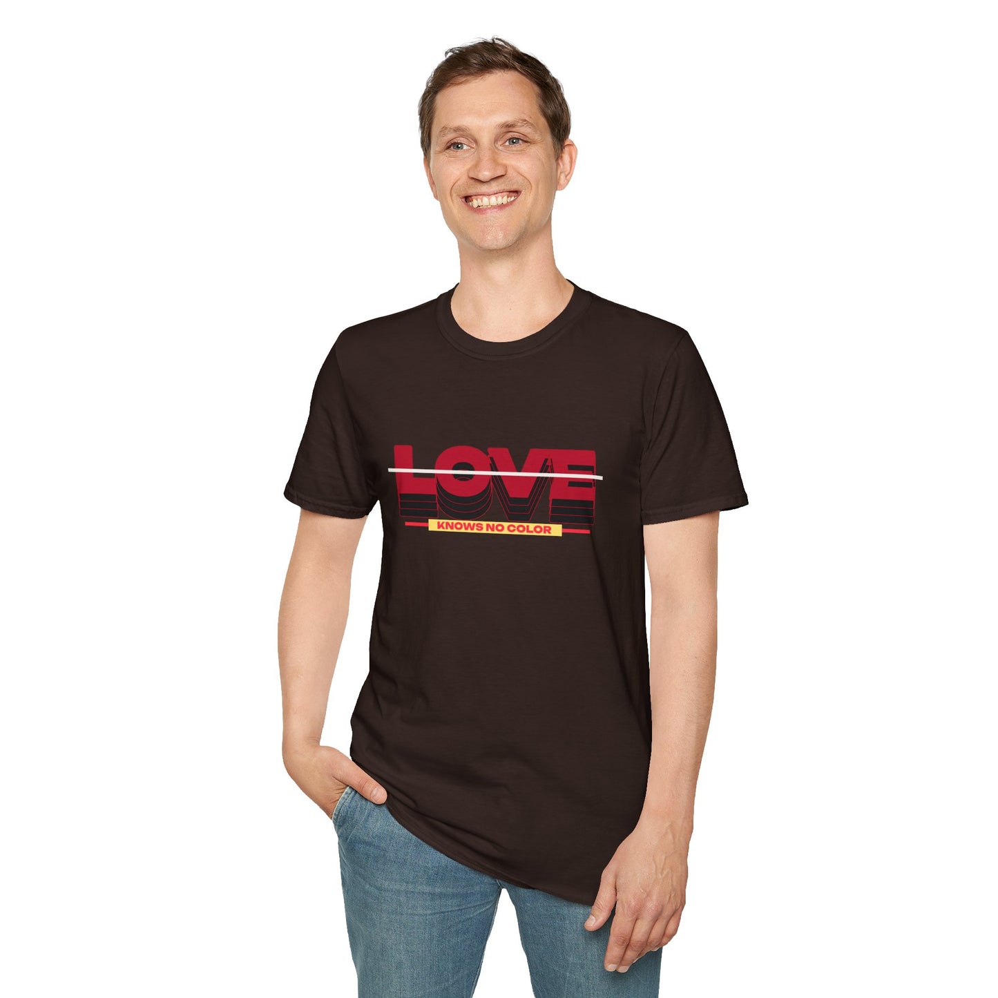 'Love Knows No Color' T-shirt: Celebrate Diversity at Romero's | Man