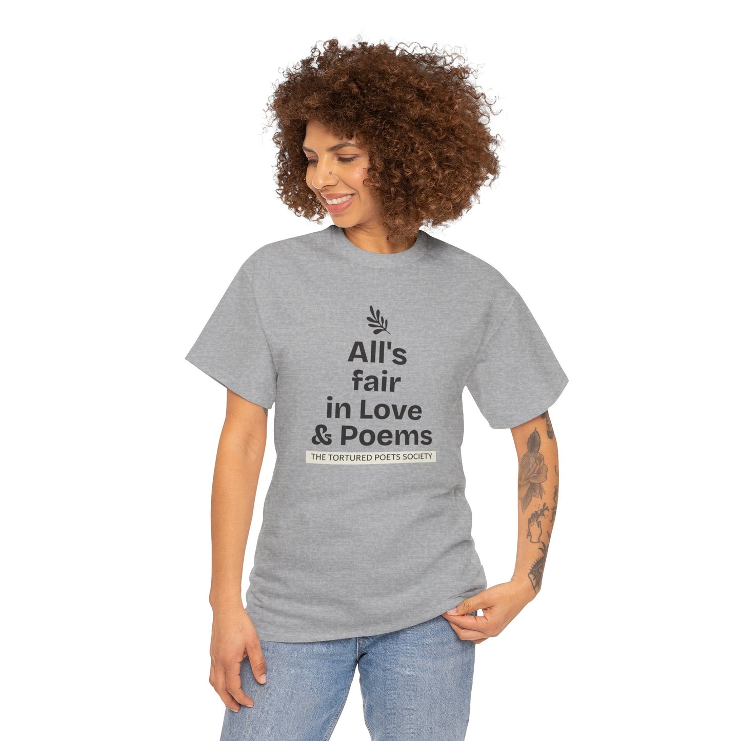 T-shirt "All's Fair in Love and Poems" | Women | Romero's