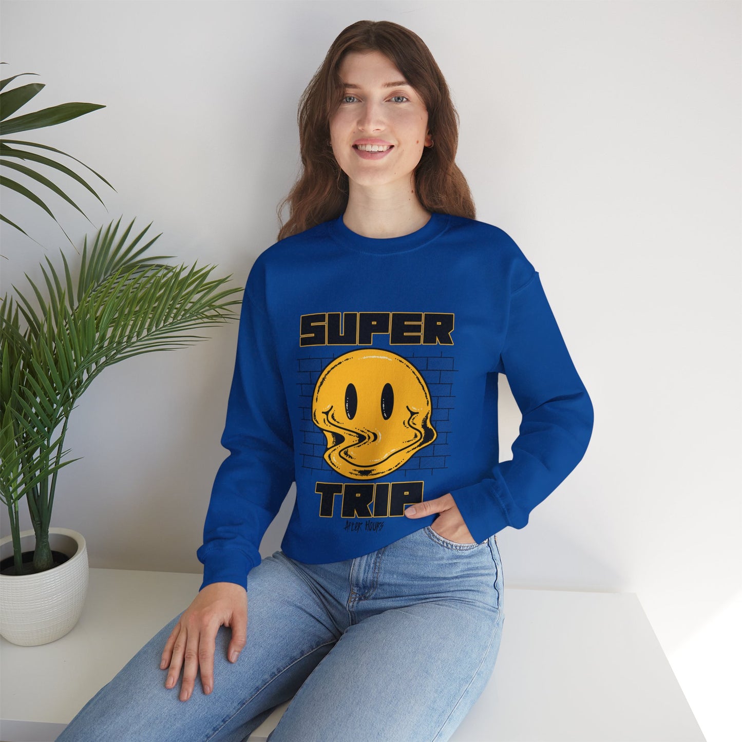 Sweatshirt "Super Trip" - Women