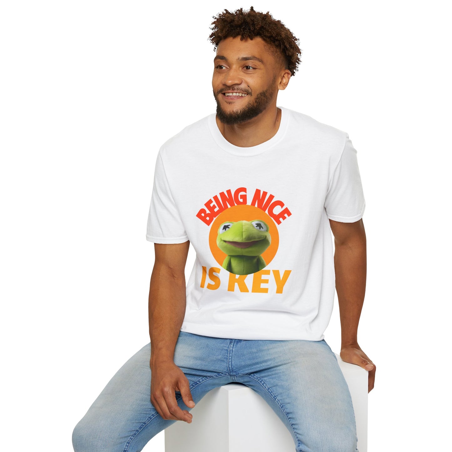 T-Shirt "Being Nice is Key" - Man