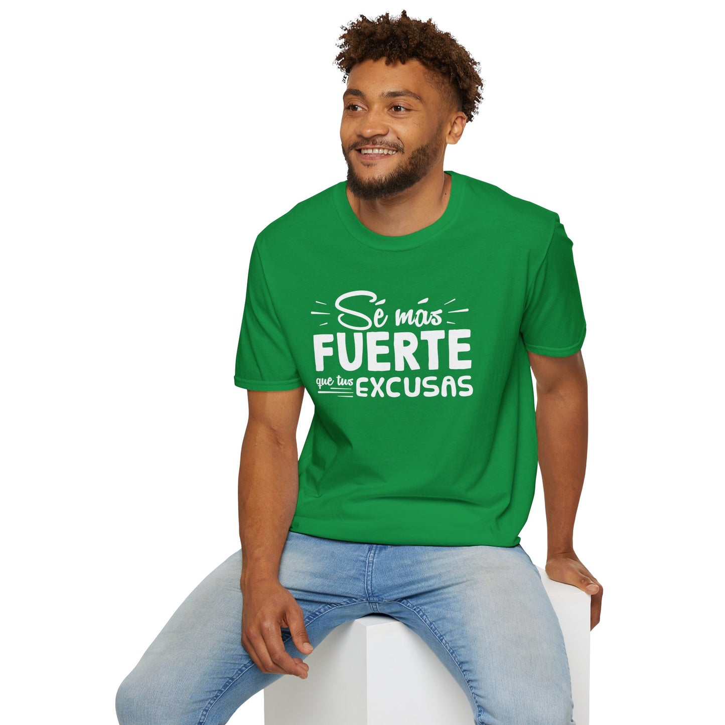 T-Shirt - "Seja mais forte" - Homem 