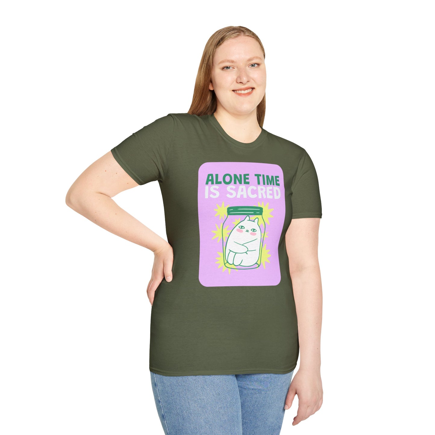 T-Shirt "Alone Time" - Woman